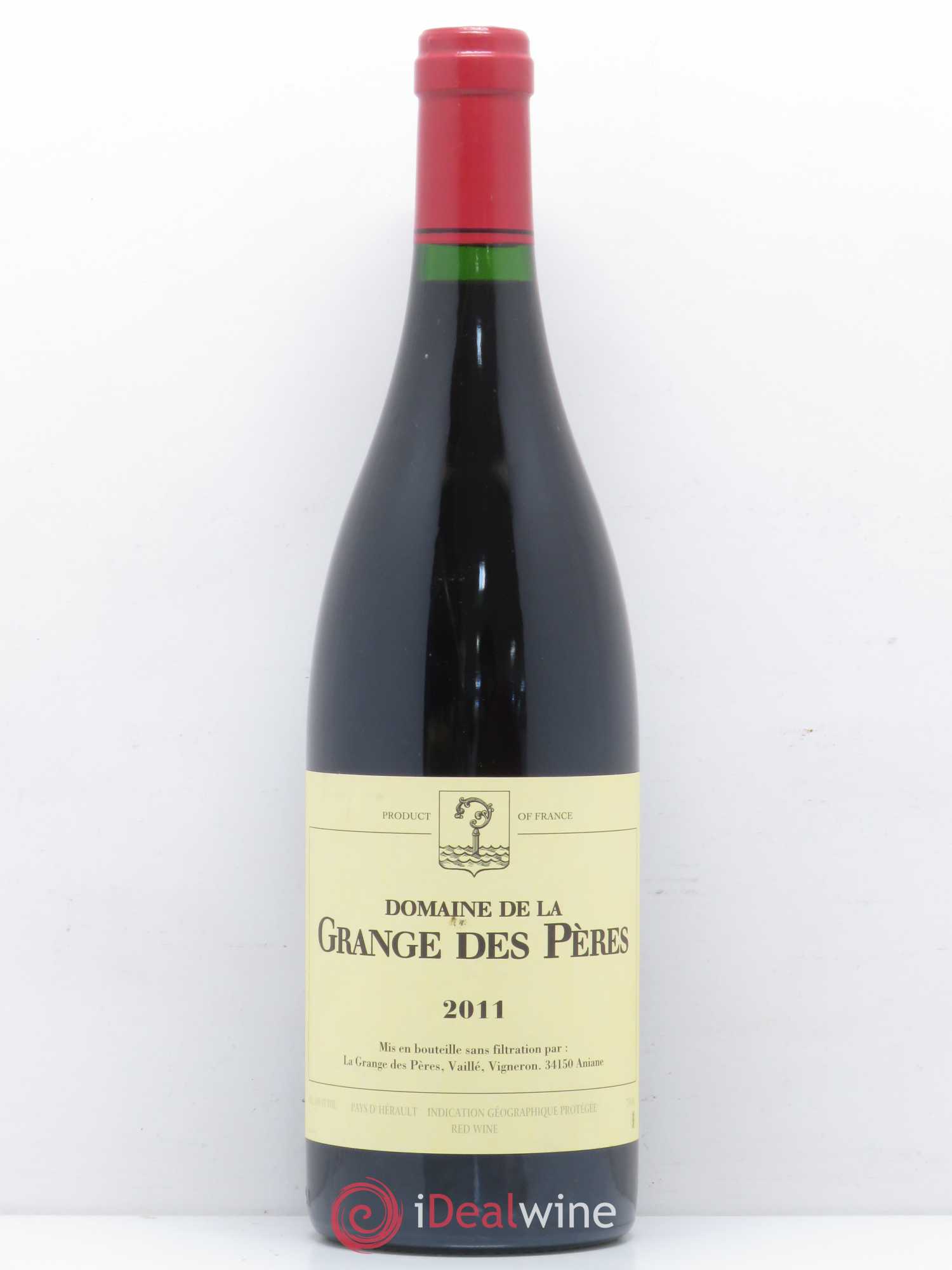 Pays d'Hérault Grange des Pères Laurent Vaillé 2011 - Lot de 1 bouteille - 0