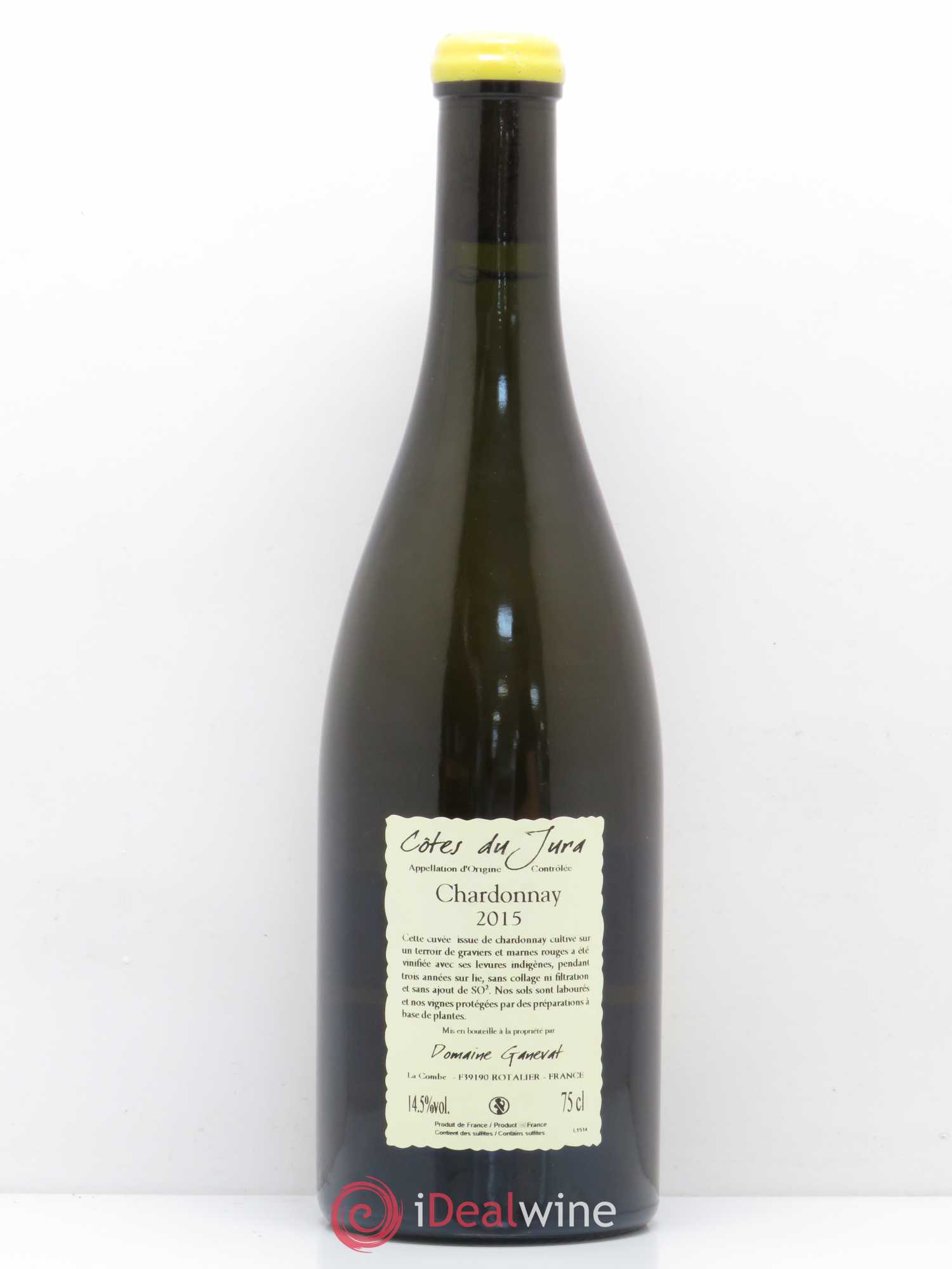 Côtes du Jura Les Gryphées Vieilles Vignes Jean-François Ganevat (Domaine) 2015 - Lot de 1 bouteille - 1