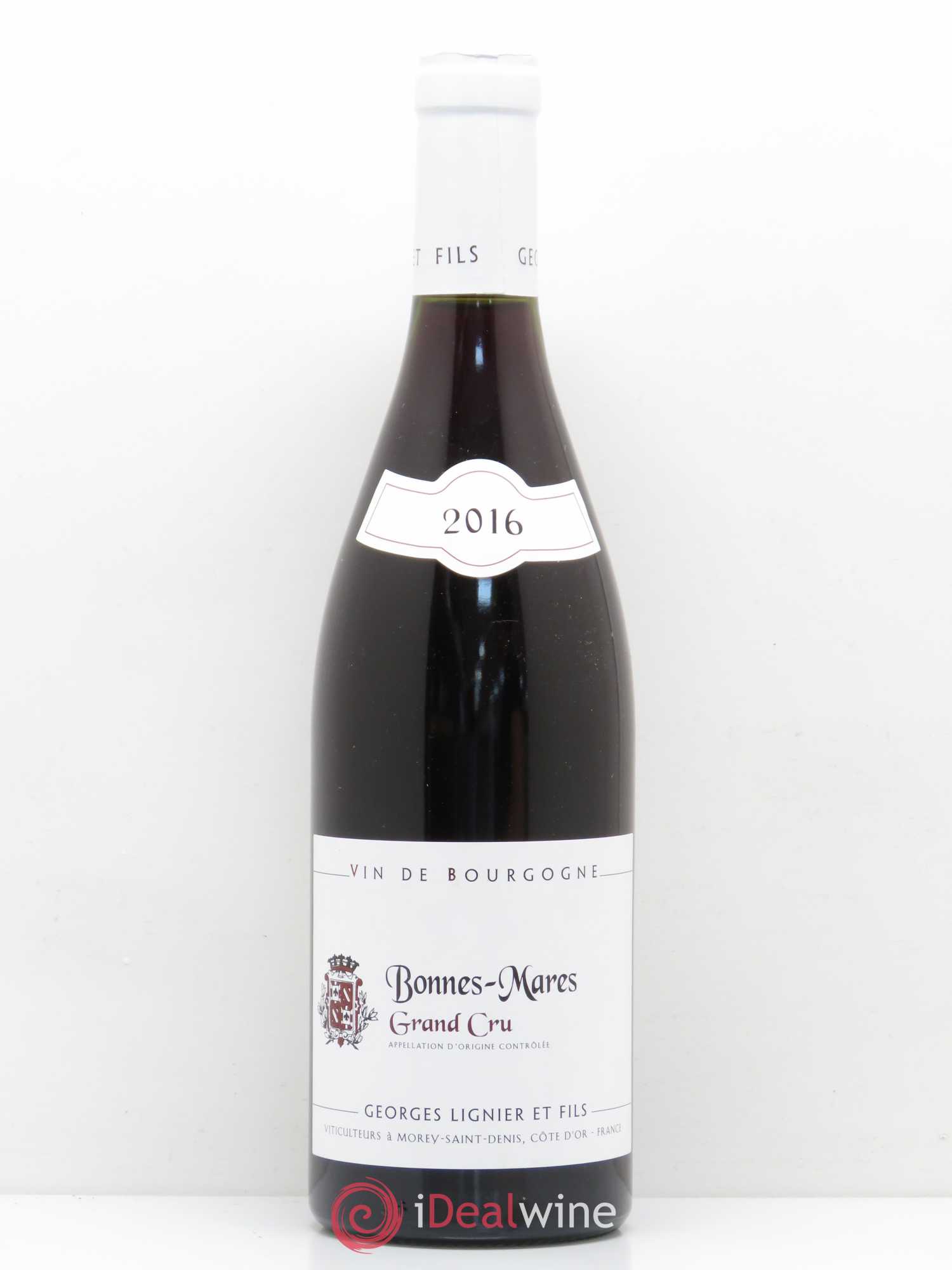 Bonnes-Mares Grand Cru Georges Lignier (Domaine) 2016 - Lot de 1 bouteille - 0