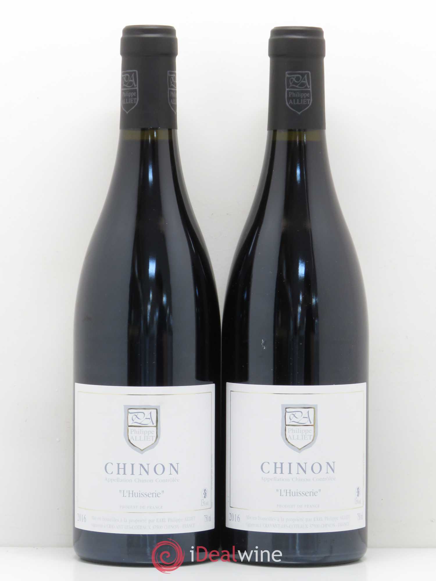 Chinon L'Huisserie Philippe Alliet 2016 - Lot de 2 bouteilles - 0