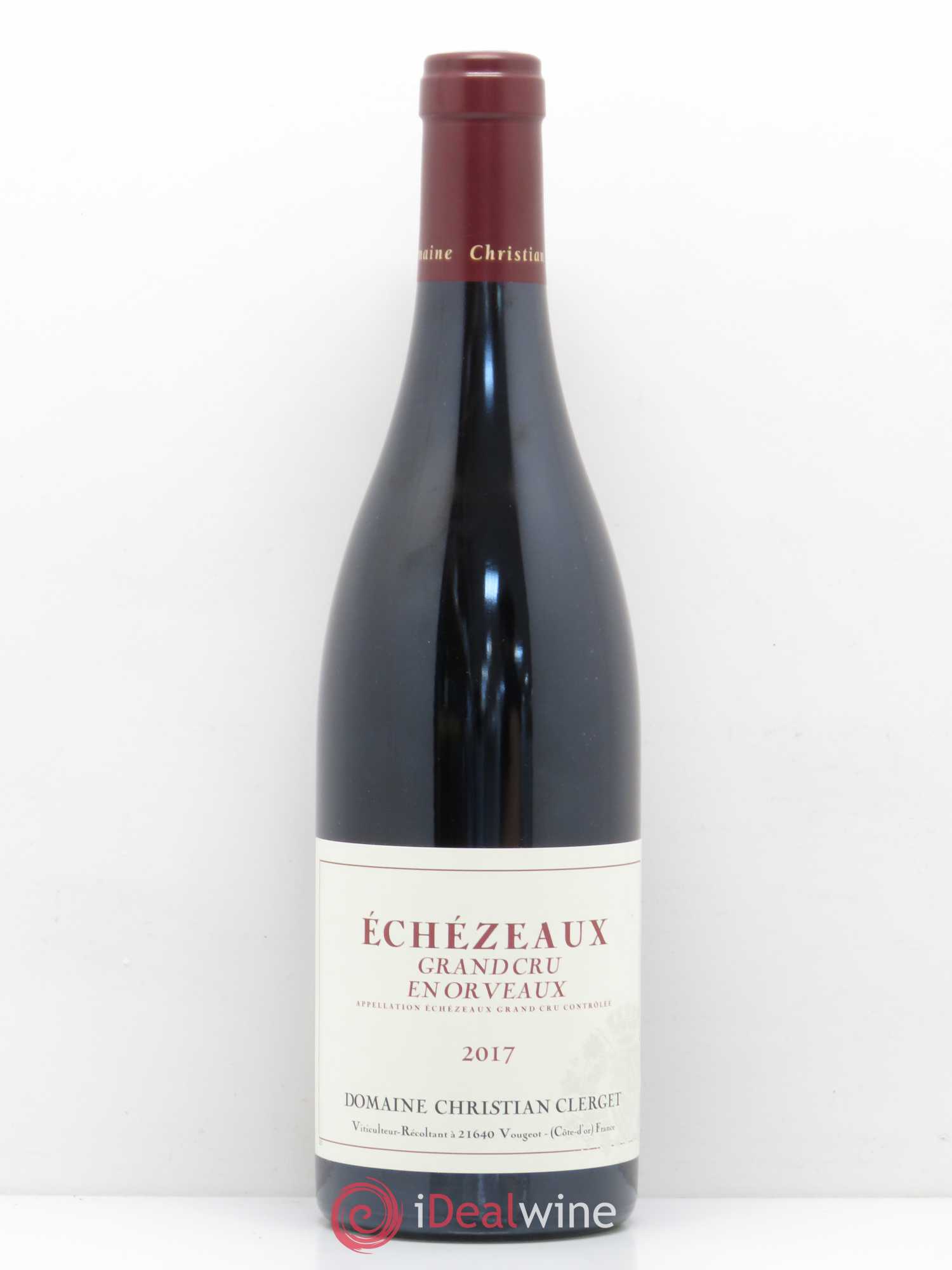 Echezeaux Grand Cru Christian Clerget En Orveaux 2017 - Lot de 1 bouteille - 0