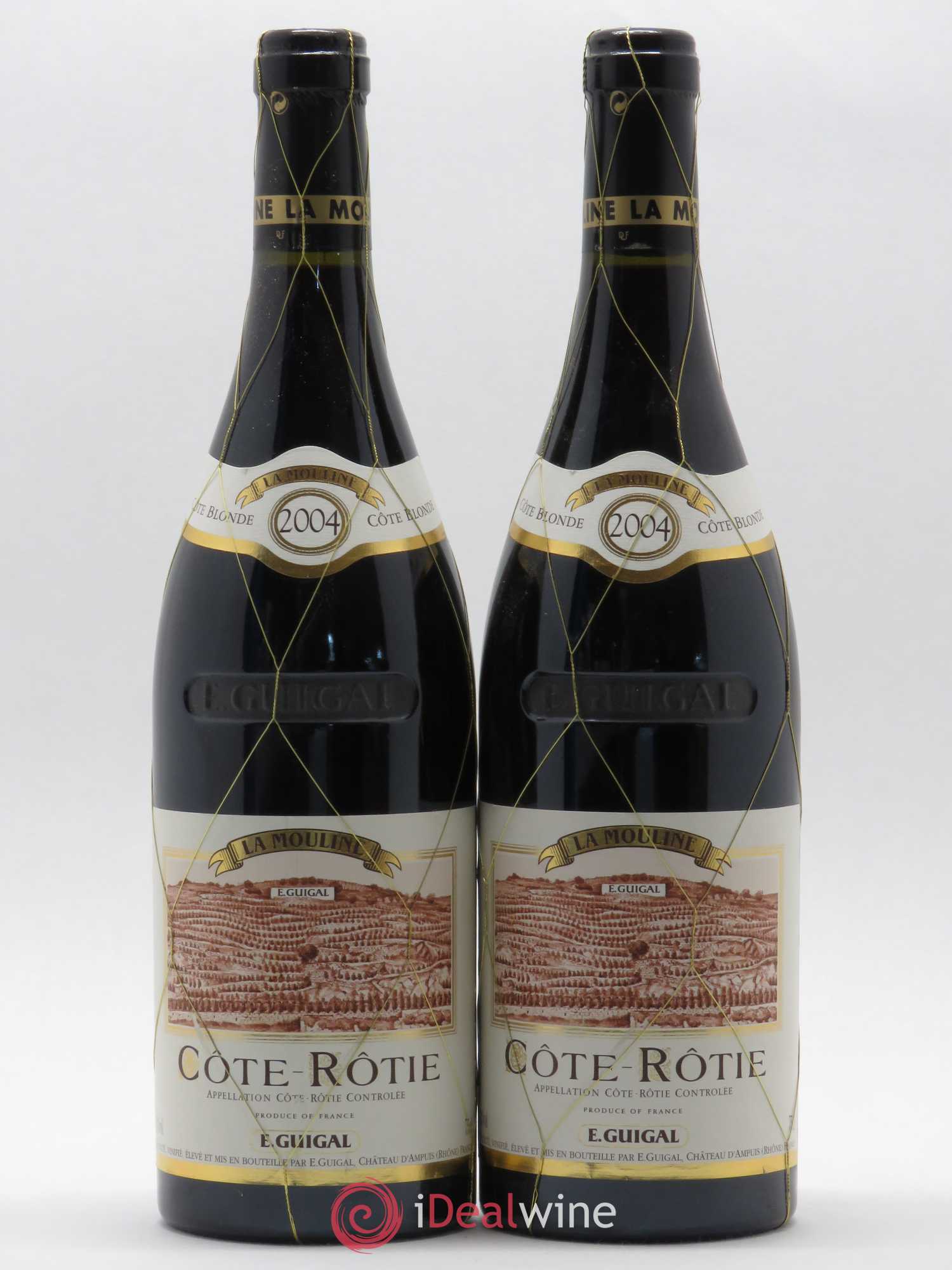 Côte-Rôtie La Mouline Guigal (sans prix de réserve) 2004 - Lot de 2 bouteilles - 0