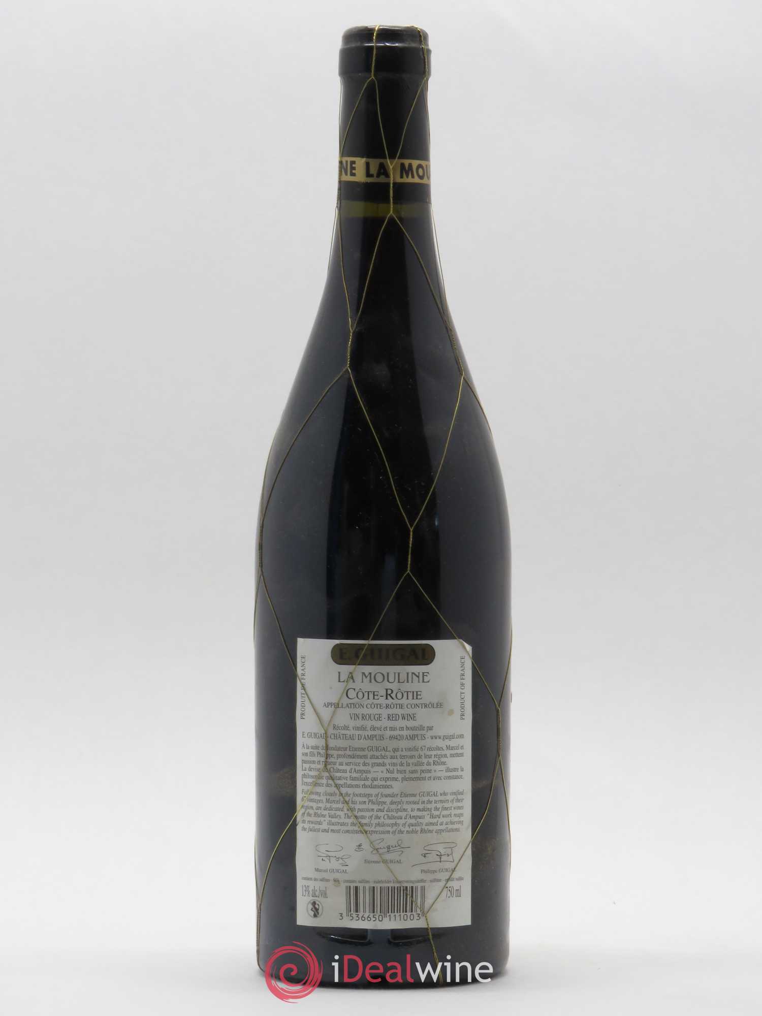 Côte-Rôtie La Mouline Guigal 2004 - Lot de 1 bouteille - 1