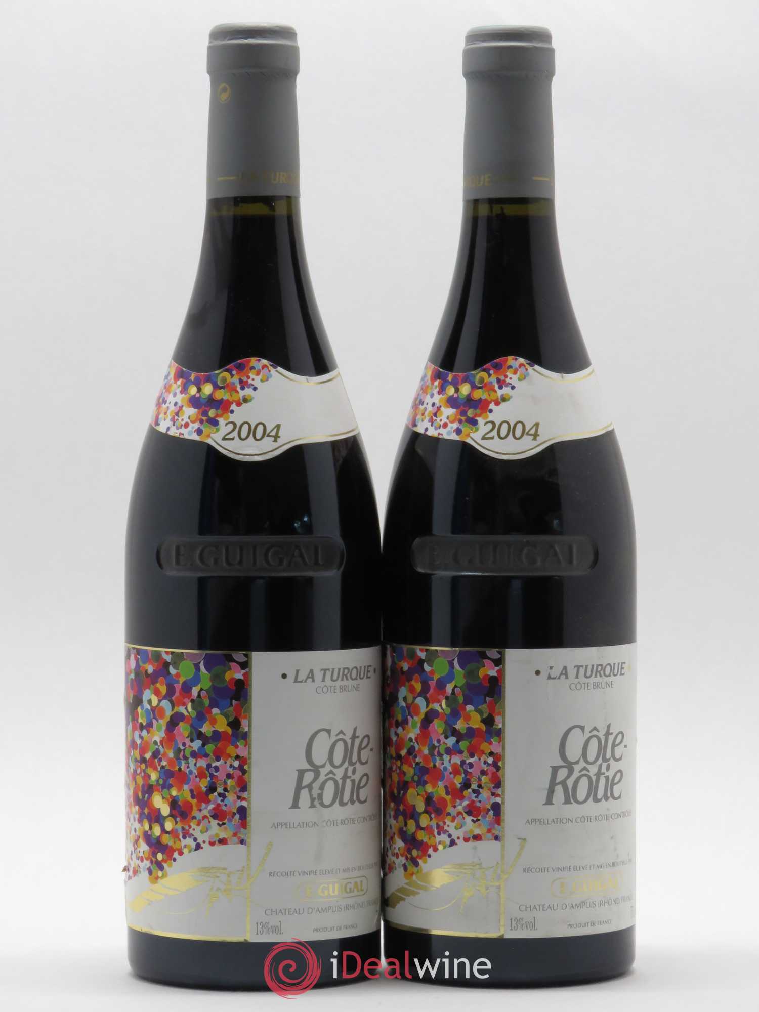 Côte-Rôtie La Turque Guigal 2004 - Lot de 2 bouteilles - 0