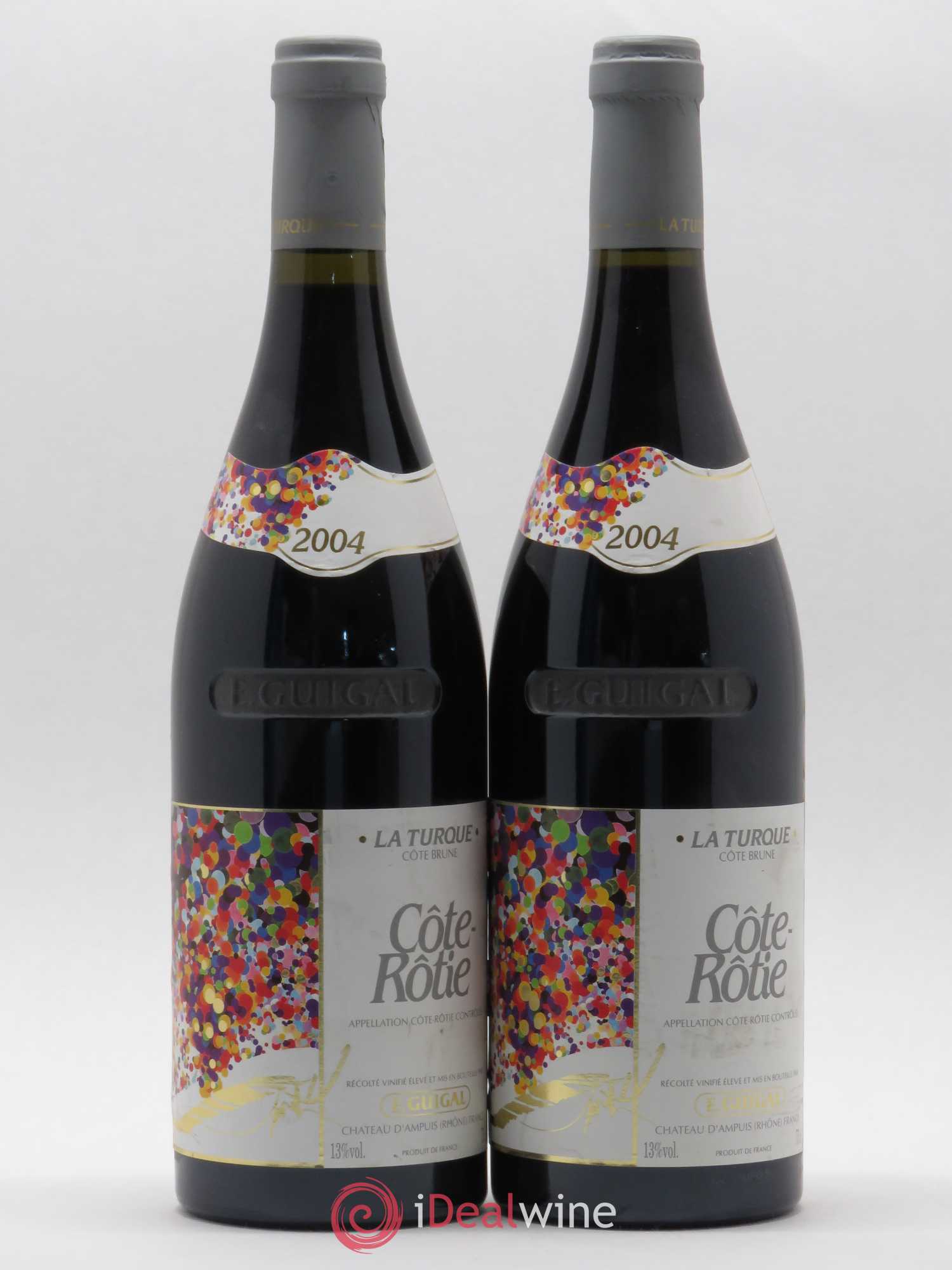 Côte-Rôtie La Turque Guigal 2004 - Lot de 2 bouteilles - 0