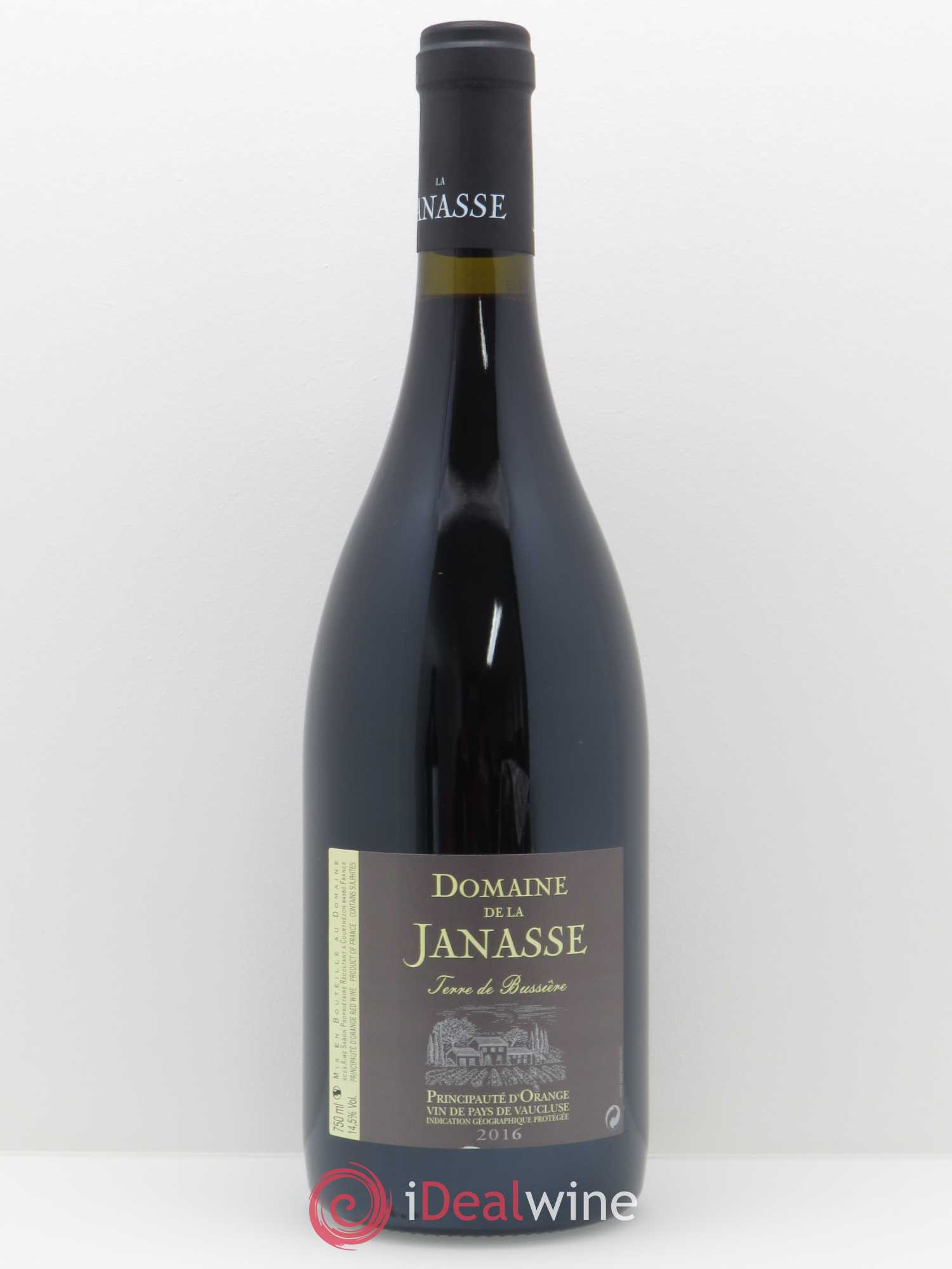 Principauté d'Orange Terre de Bussière La Janasse (Domaine de) 2016 - Lot de 1 bouteille - 0