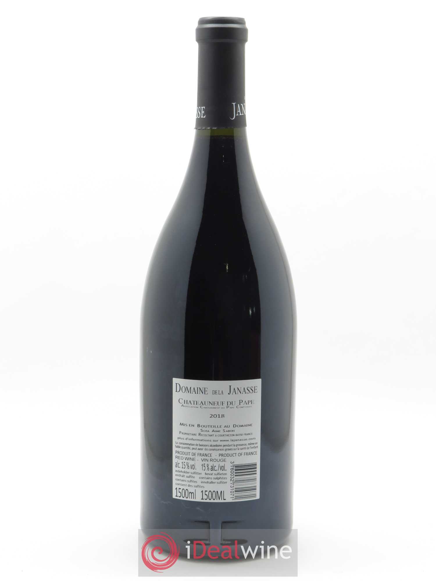 Châteauneuf-du-Pape La Janasse (Domaine de) 2018 - Lot of 1 magnum - 1