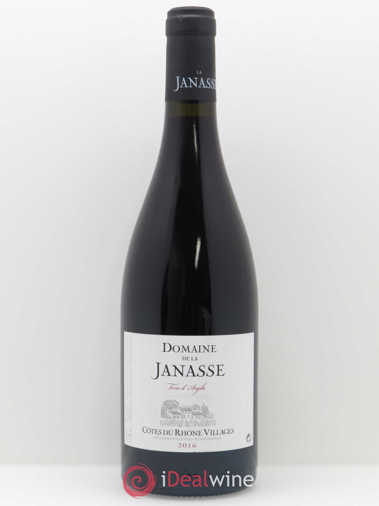 Côtes-du-Rhône-Villages Terre d'Argile La Janasse (Domaine de) 2016 - Lot de 1 bouteille - 0