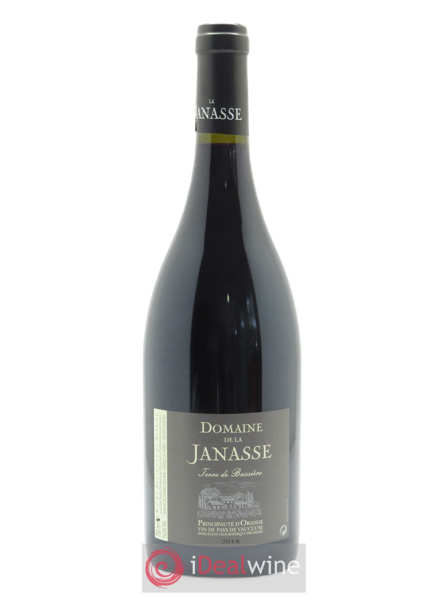 Principauté d'Orange Terre de Bussière La Janasse (Domaine de) 2018 - Lot de 1 bouteille - 0