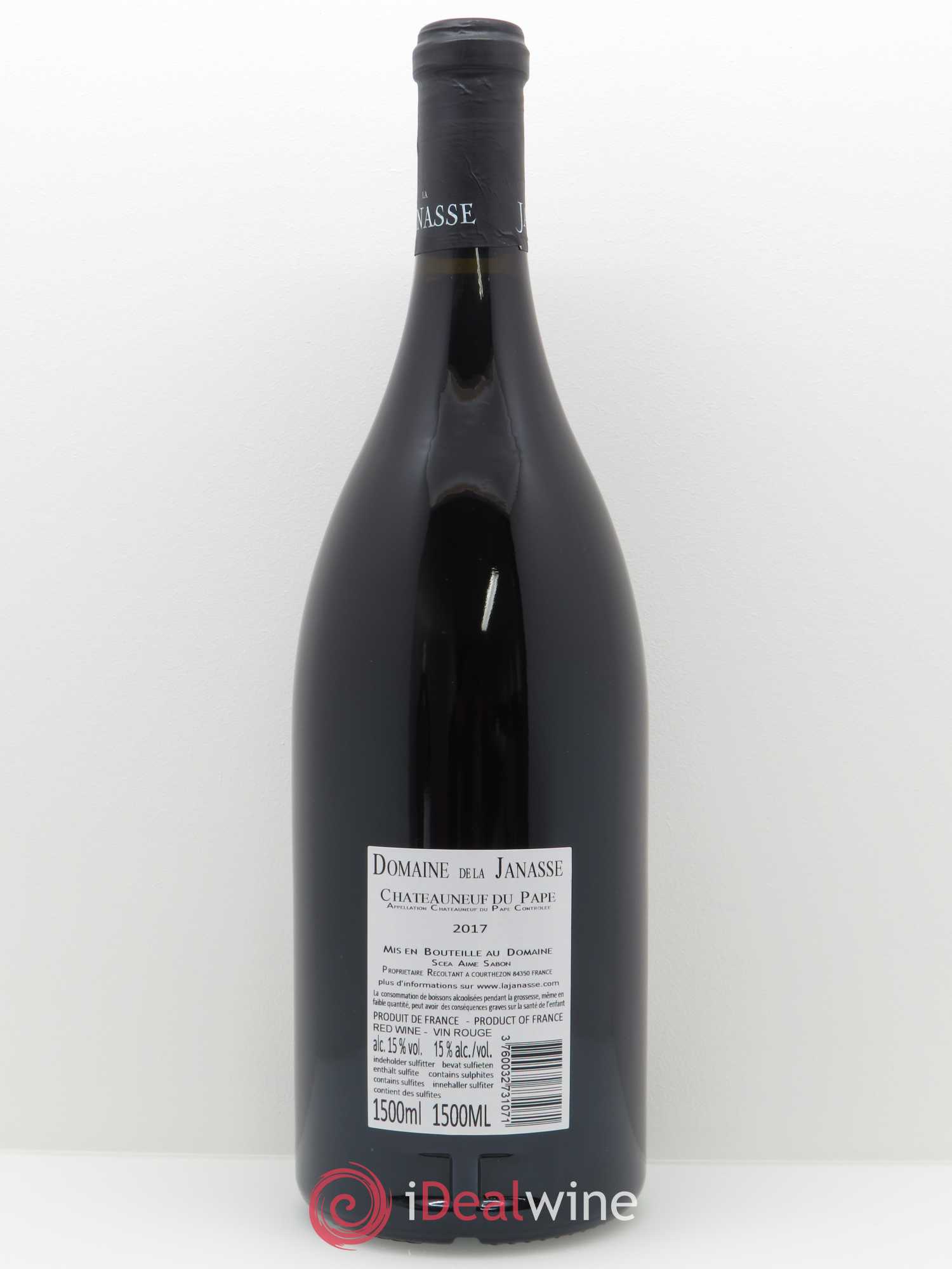 Châteauneuf-du-Pape La Janasse (Domaine de) 2017 - Lot de 1 magnum - 1