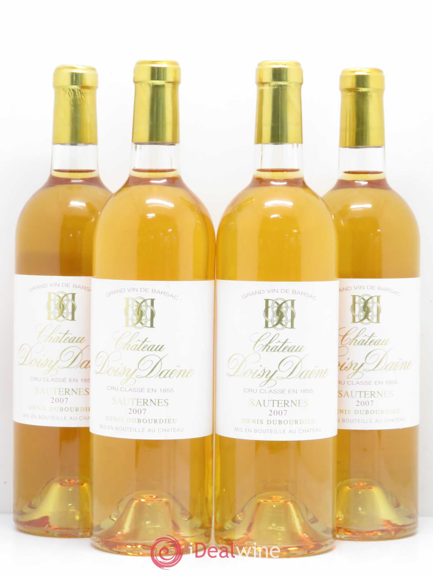 Château Doisy Daëne 2ème Grand Cru Classé 2007 - Lotto di 4 bottiglie - 0