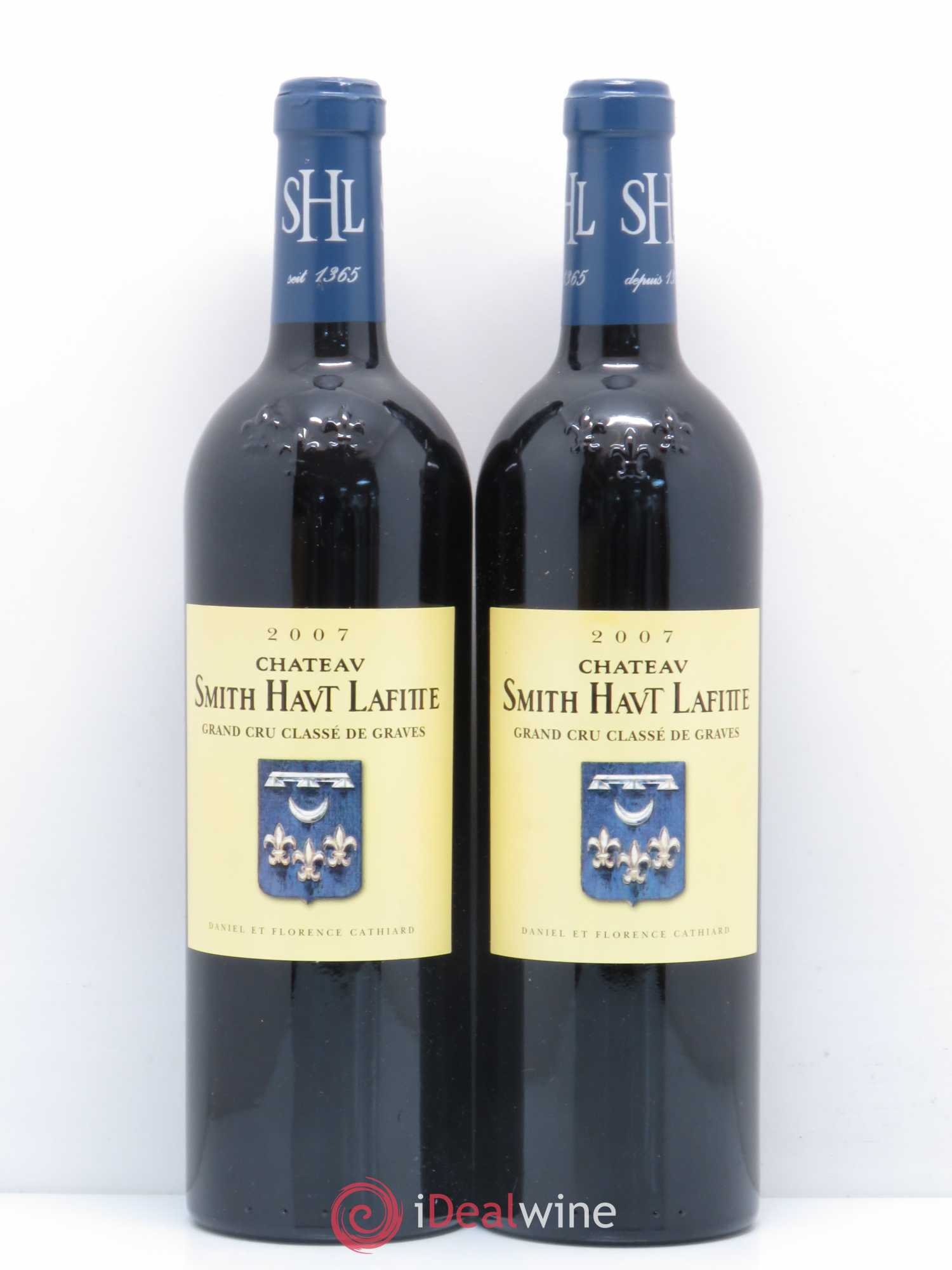 Château Smith Haut Lafitte Cru Classé de Graves 2007 - Lot de 2 bouteilles - 0