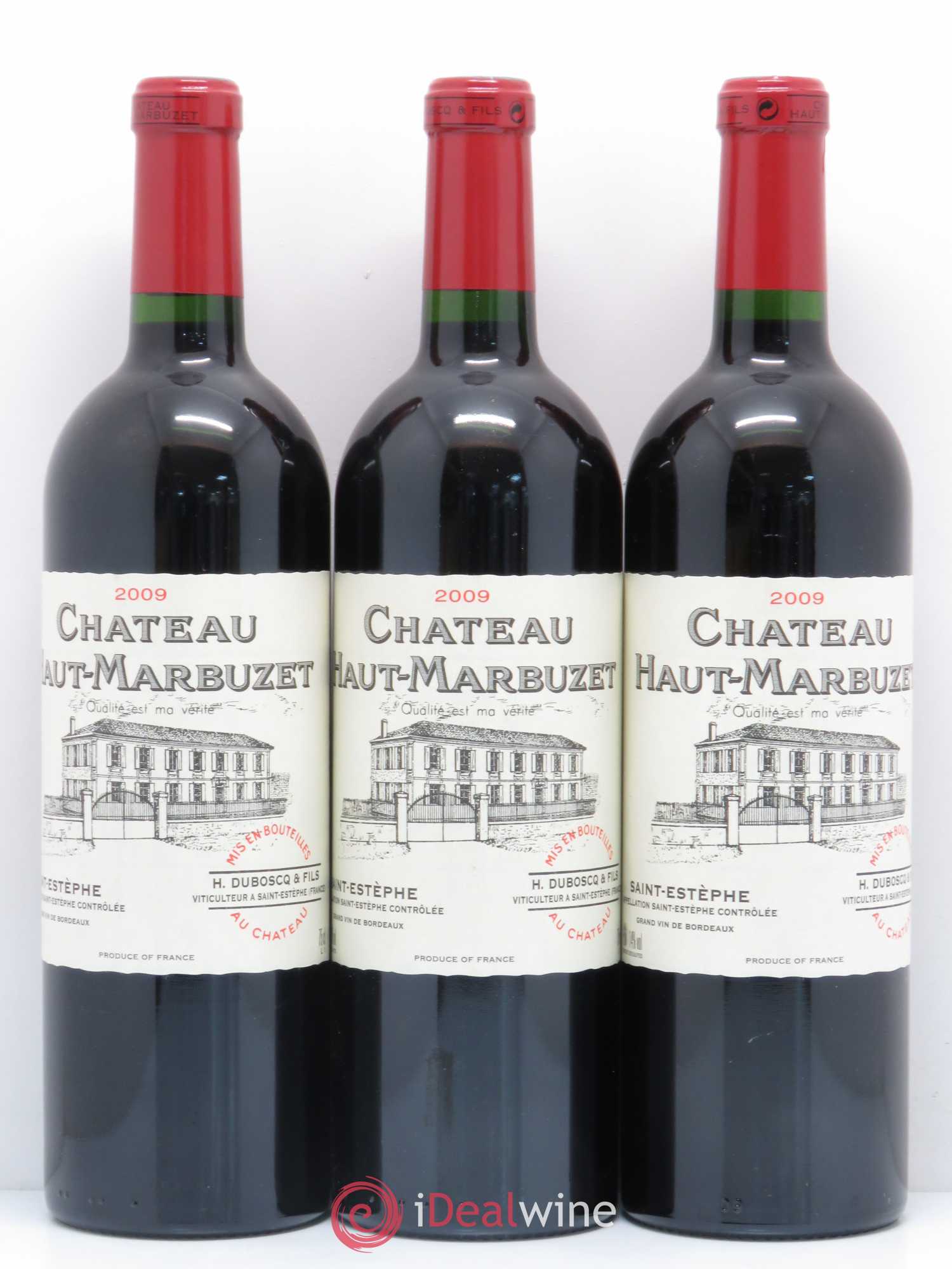 Château Haut Marbuzet 2009 - Lot de 6 bouteilles - 2