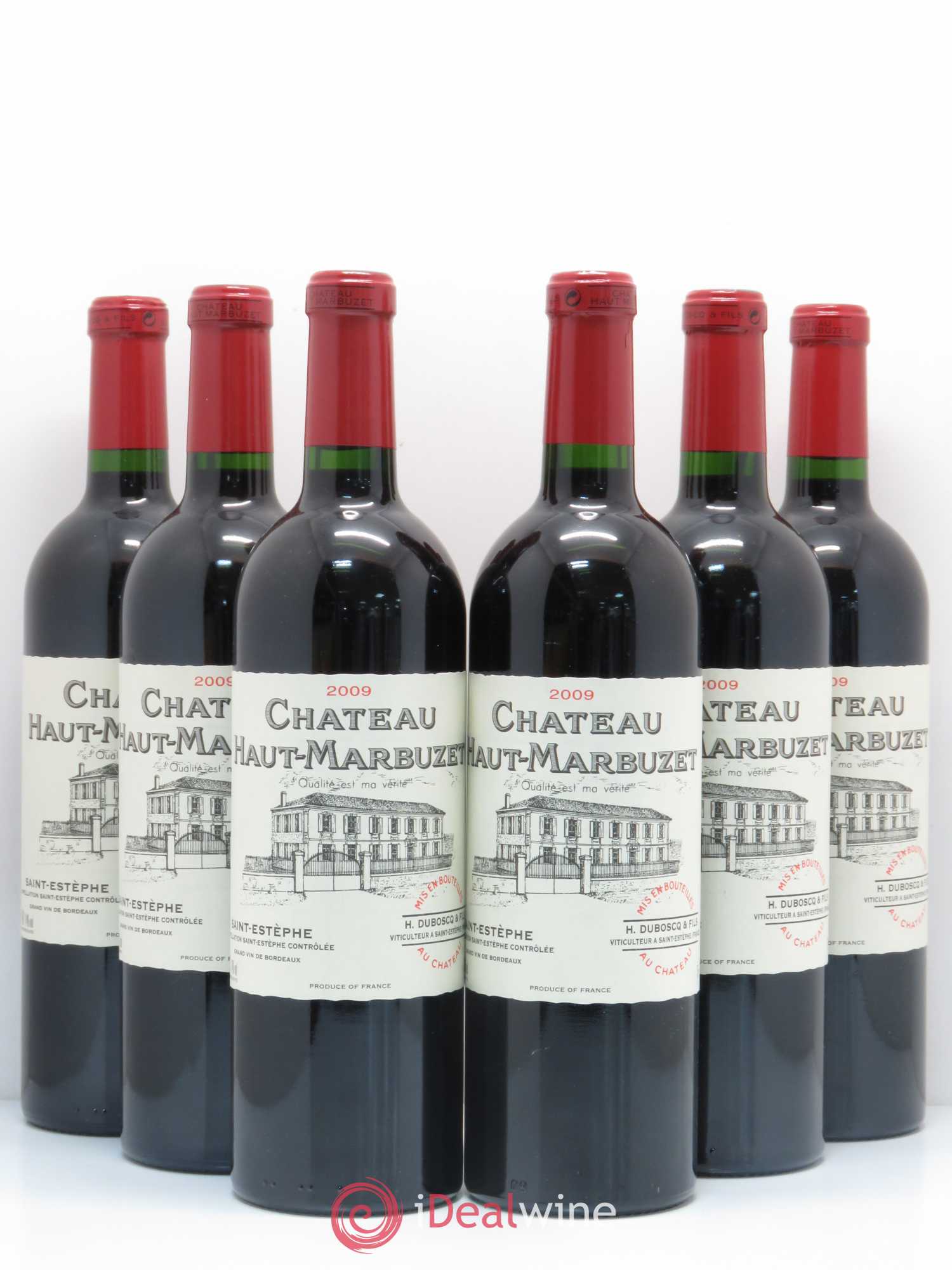 Château Haut Marbuzet 2009 - Lot de 6 bouteilles - 0