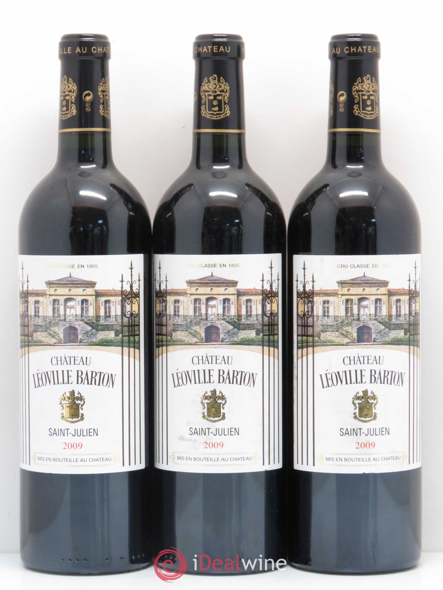 Château Léoville Barton 2ème Grand Cru Classé 2009 - Lot de 6 bouteilles - 1