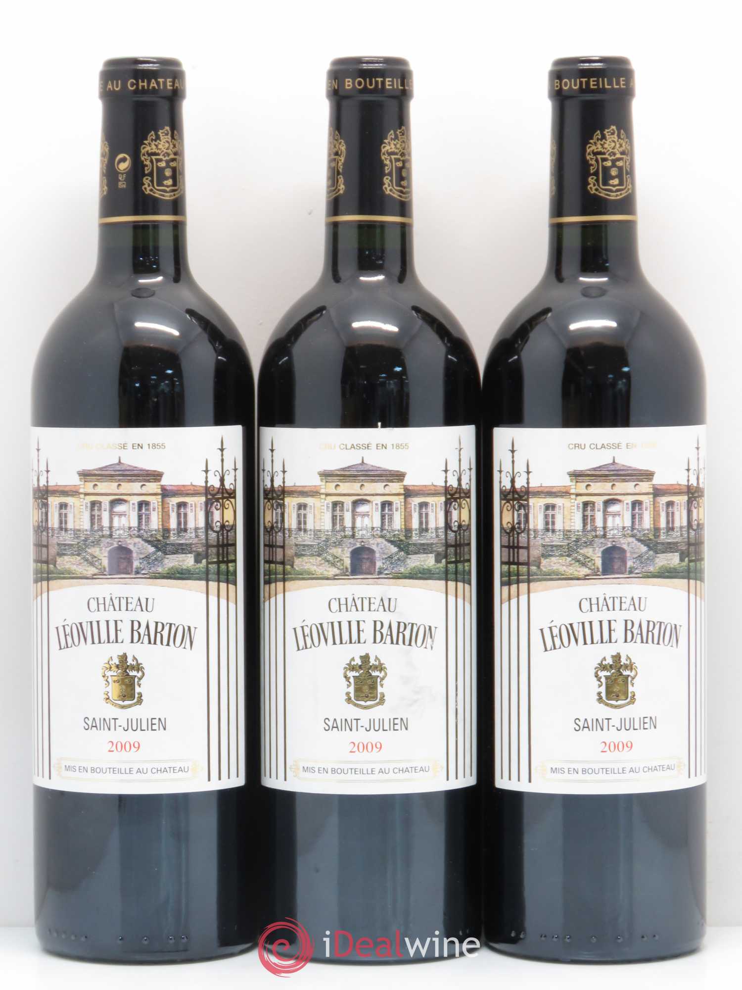 Château Léoville Barton 2ème Grand Cru Classé 2009 - Lot de 6 bouteilles - 2