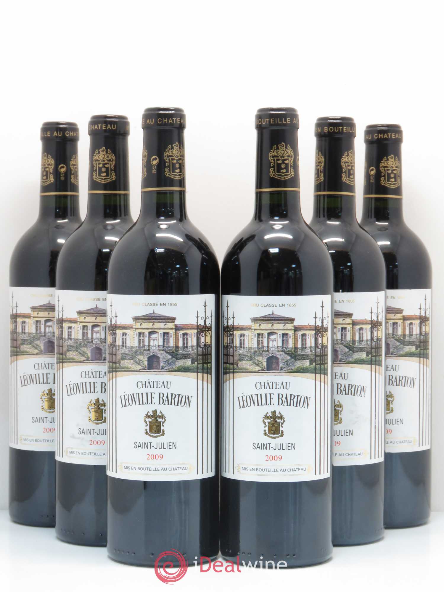 Château Léoville Barton 2ème Grand Cru Classé 2009 - Lot de 6 bouteilles - 0