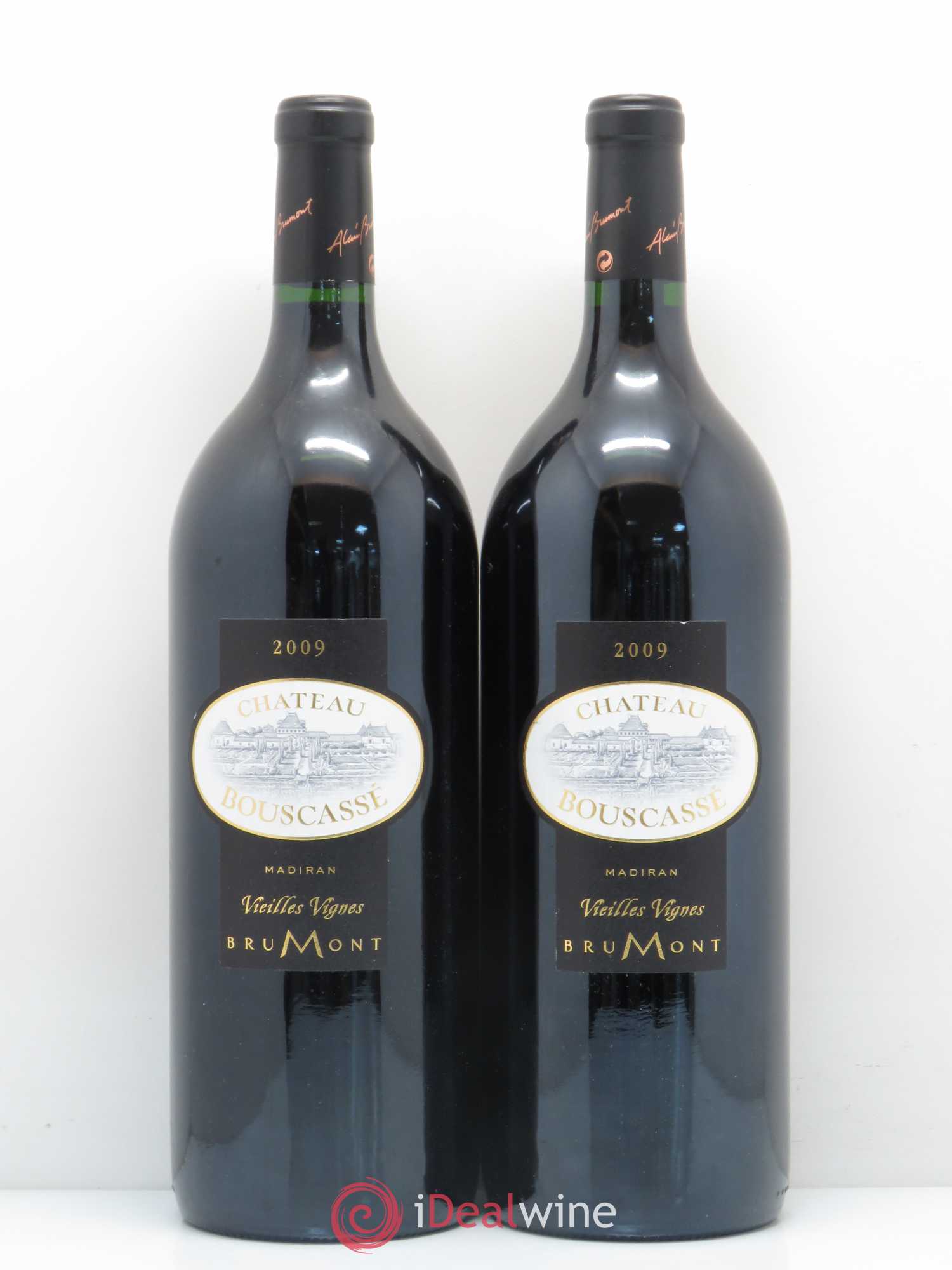 Madiran Vieilles Vignes Château Bouscassé - Alain Brumont 2009 - Lot de 2 magnums - 0
