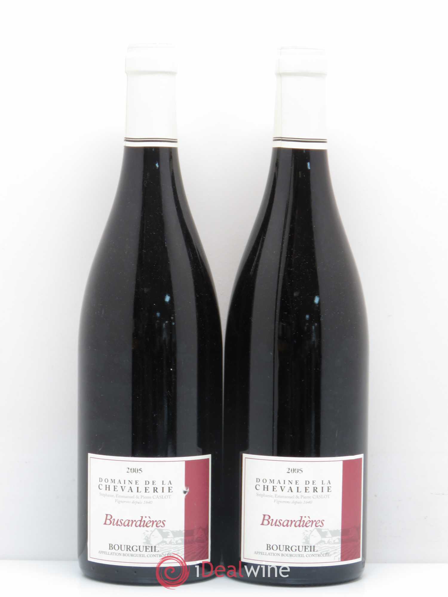 Bourgueil Domaine de la Chevalerie Cuvée Busardières 2005 - Posten von 2 Flaschen - 0