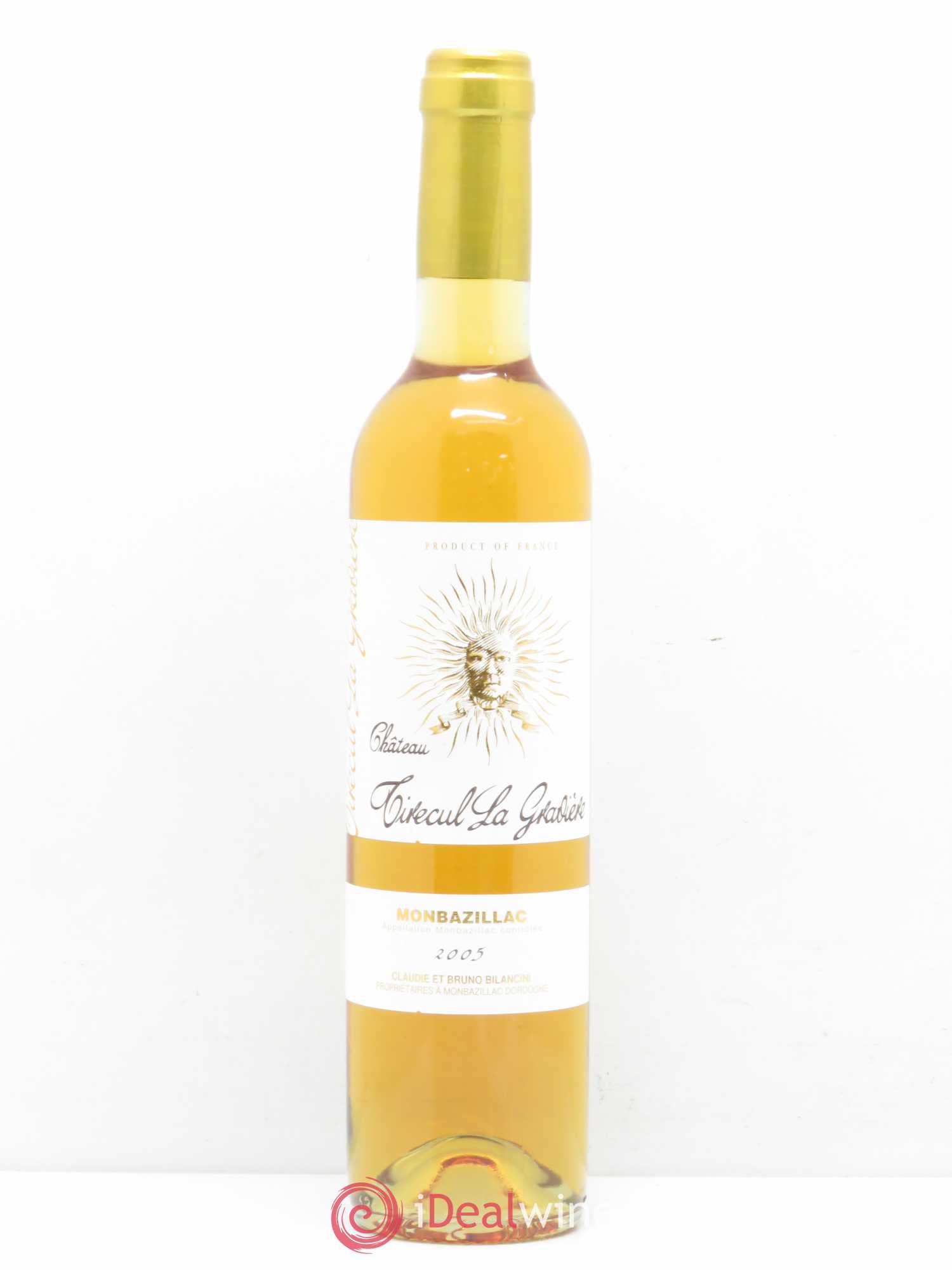 Monbazillac Château Tirecul La Gravière Bruno et Claudie Bilancini 2005 - Posten von 1 Demi-Flasche - 0