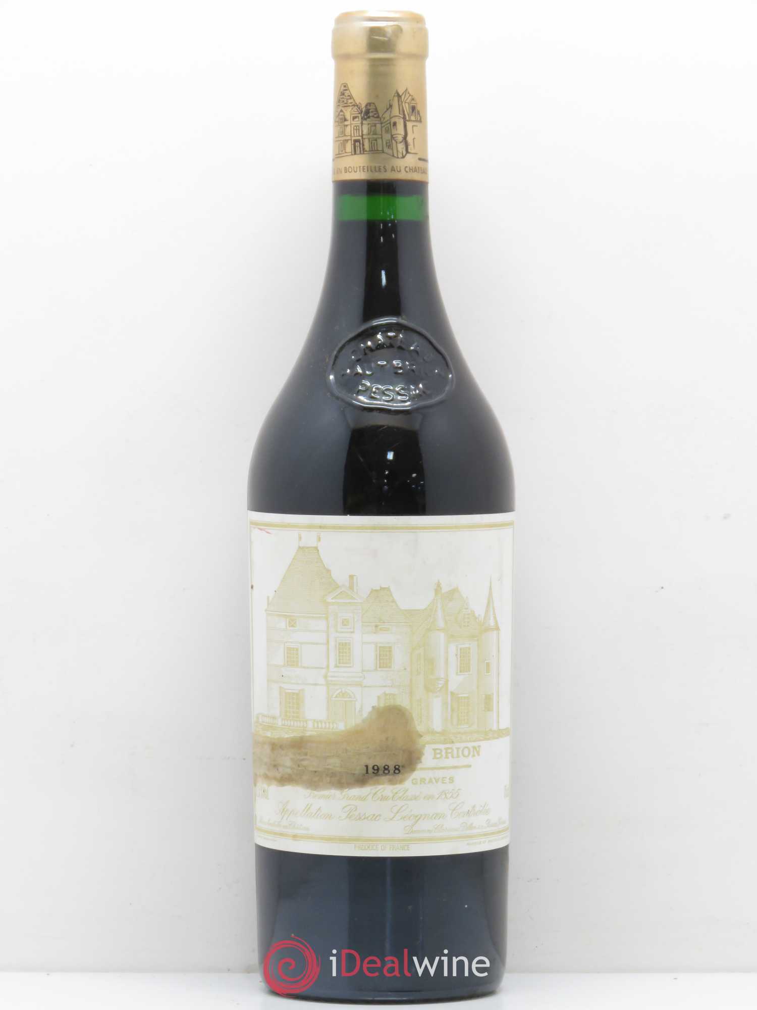 Château Haut Brion 1er Grand Cru Classé 1988 - Lot de 1 bouteille - 0