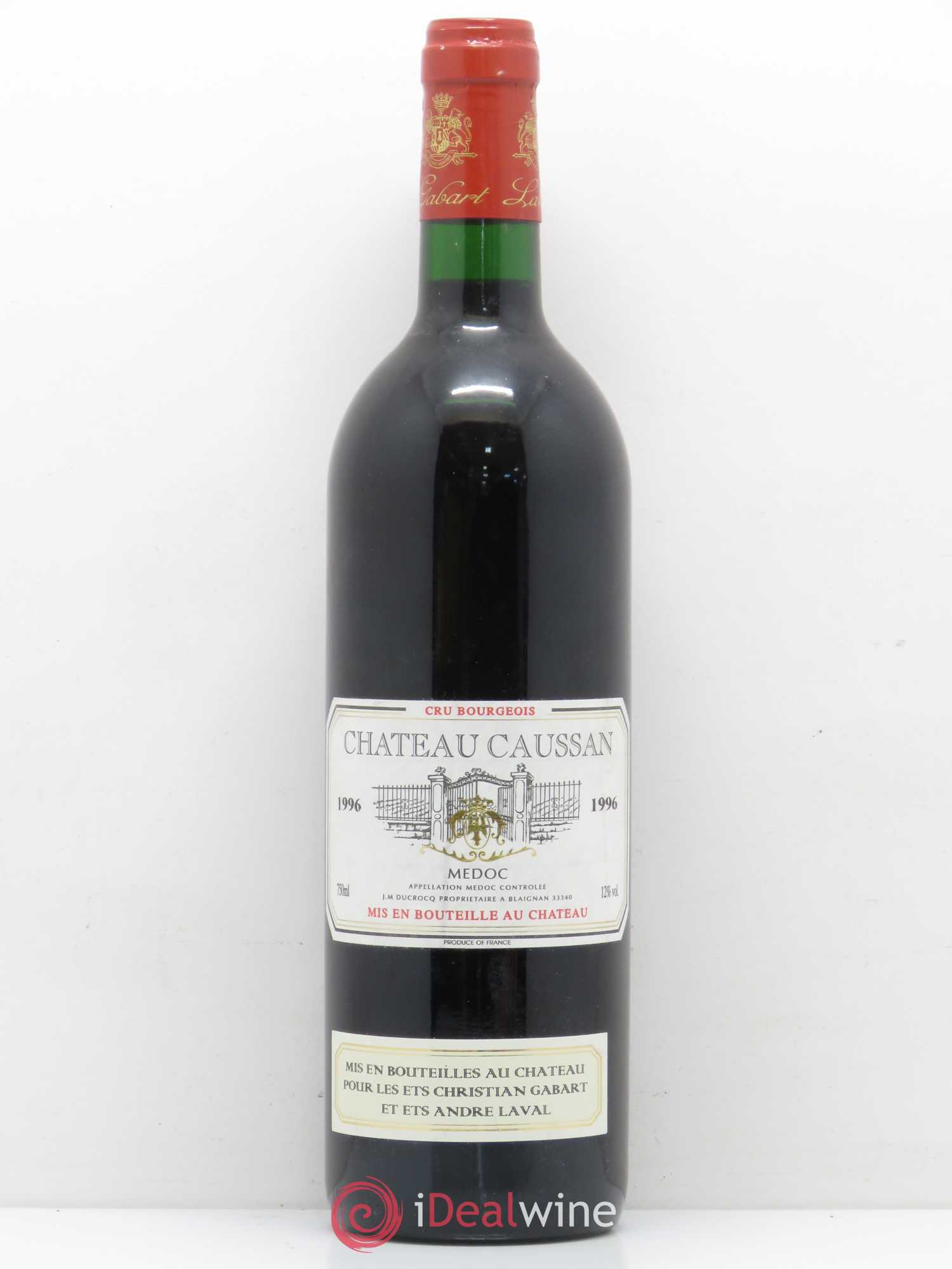 Médoc Chateau Caussan (sans prix de réserve) 1996 - Posten von 1 Flasche - 0