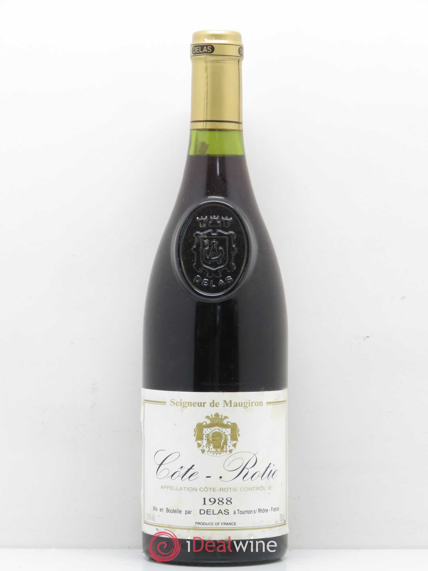 Côte-Rôtie Seigneur de Maugiron Delas Frères 1988 - Lot de 1 bouteille - 0