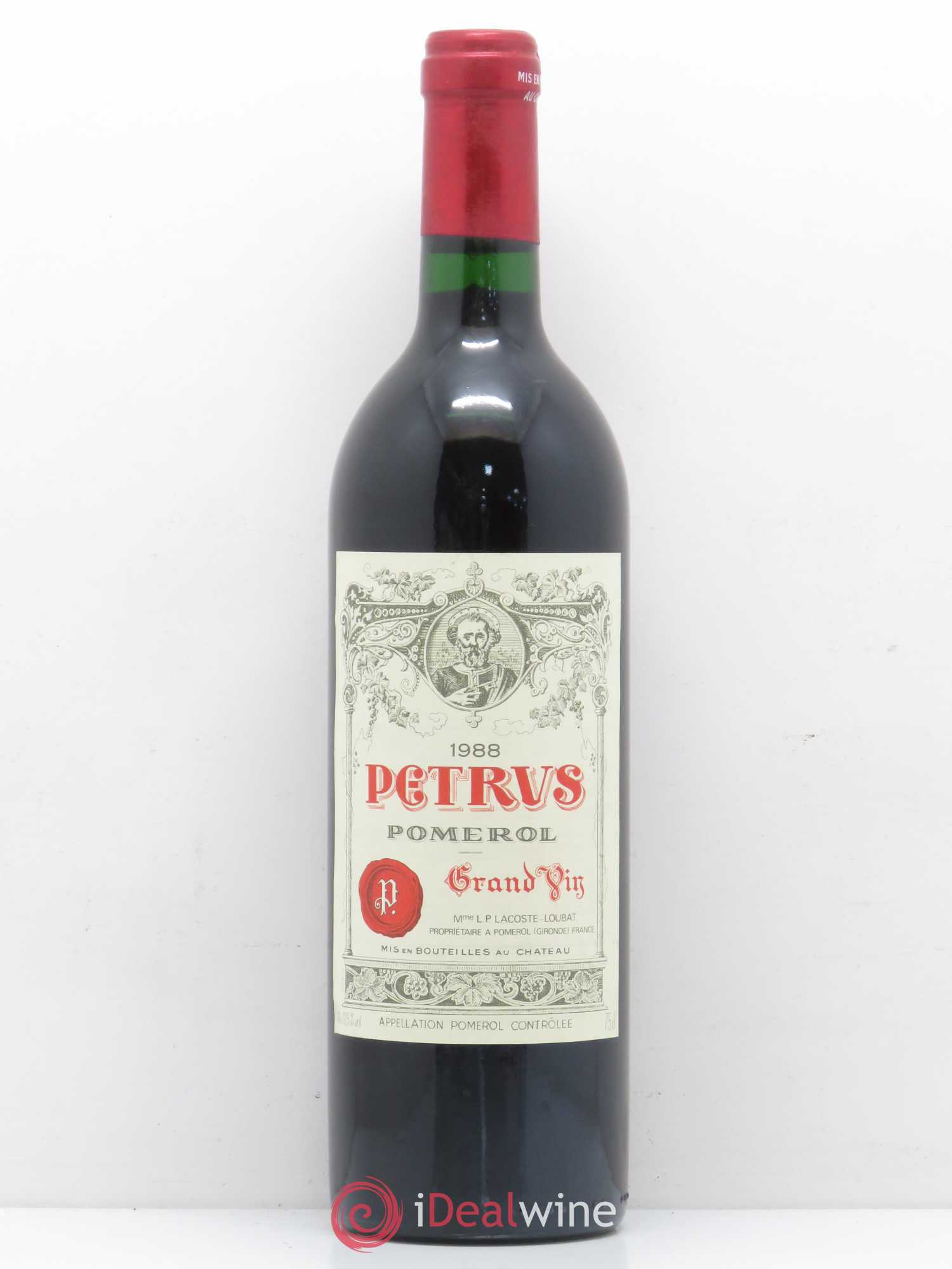 Petrus 1988 - Lot de 1 bouteille - 0