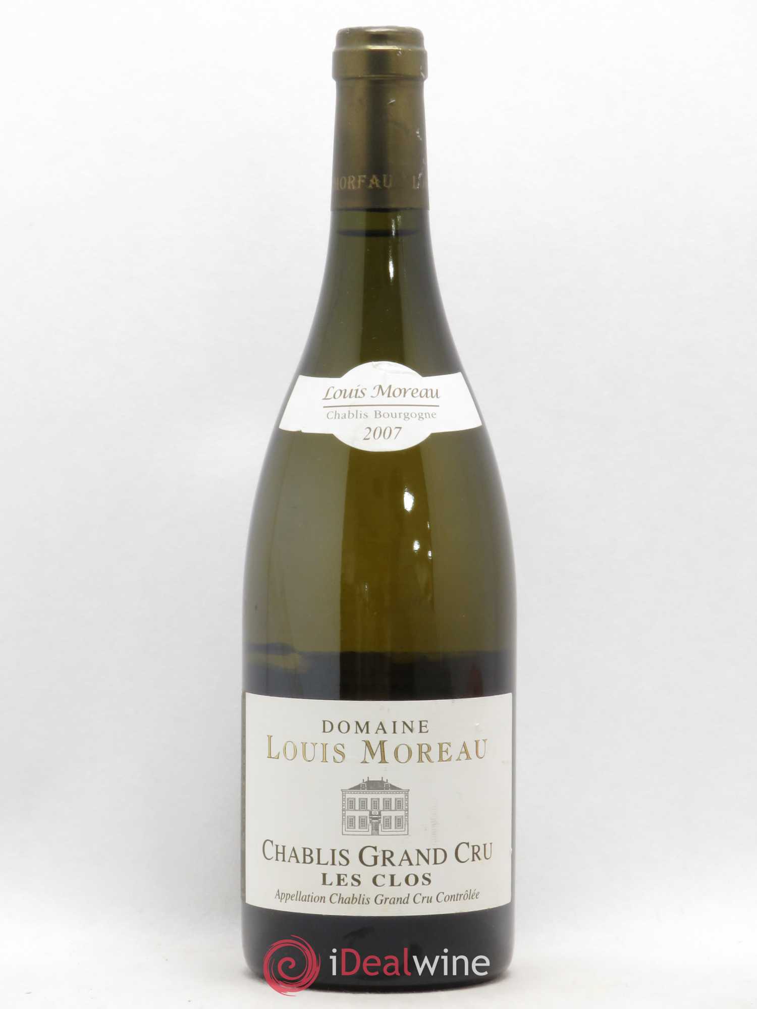 Chablis Grand Cru Les Clos Louis Moreau 2007 - Posten von 1 Flasche - 0