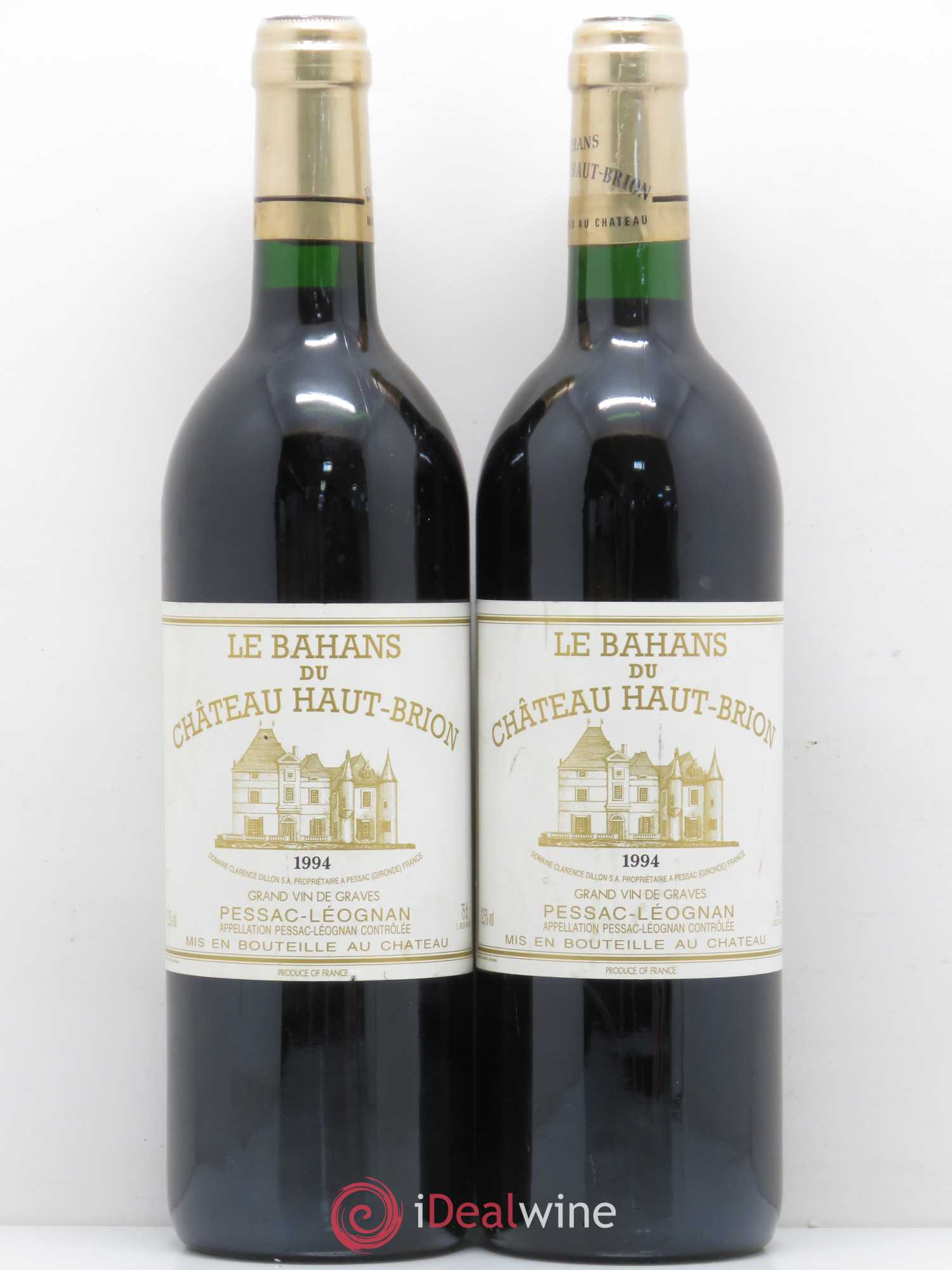 Clarence (Bahans) de Haut-Brion Second Vin 1994 - Lot de 2 bouteilles - 0