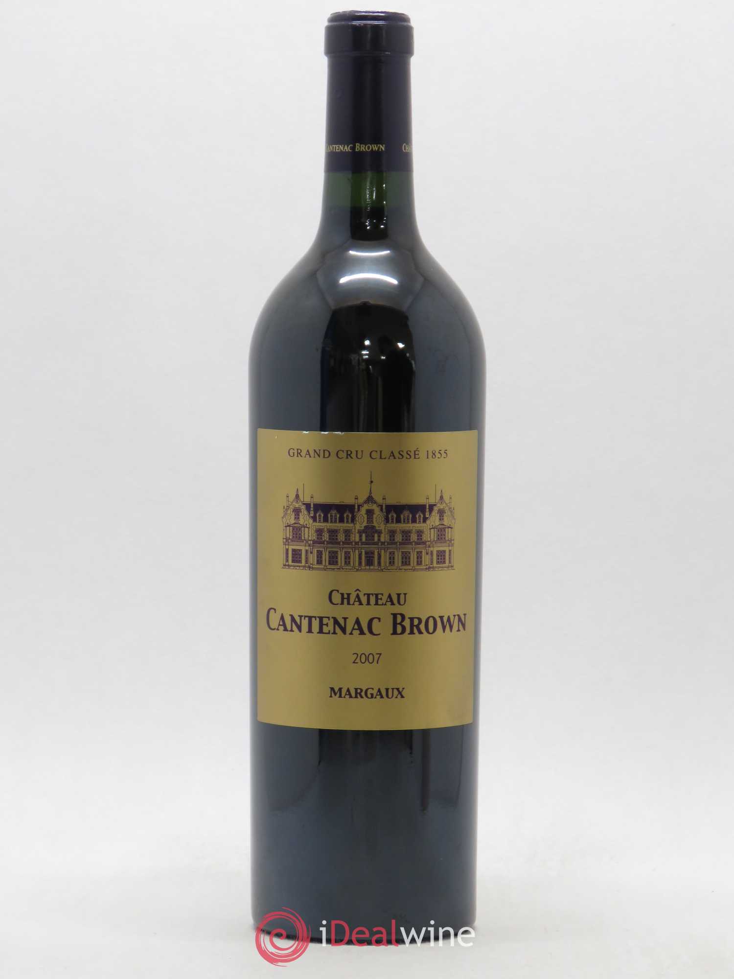 Château Cantenac Brown 3ème Grand Cru Classé 2007 - Lot de 1 bouteille - 0