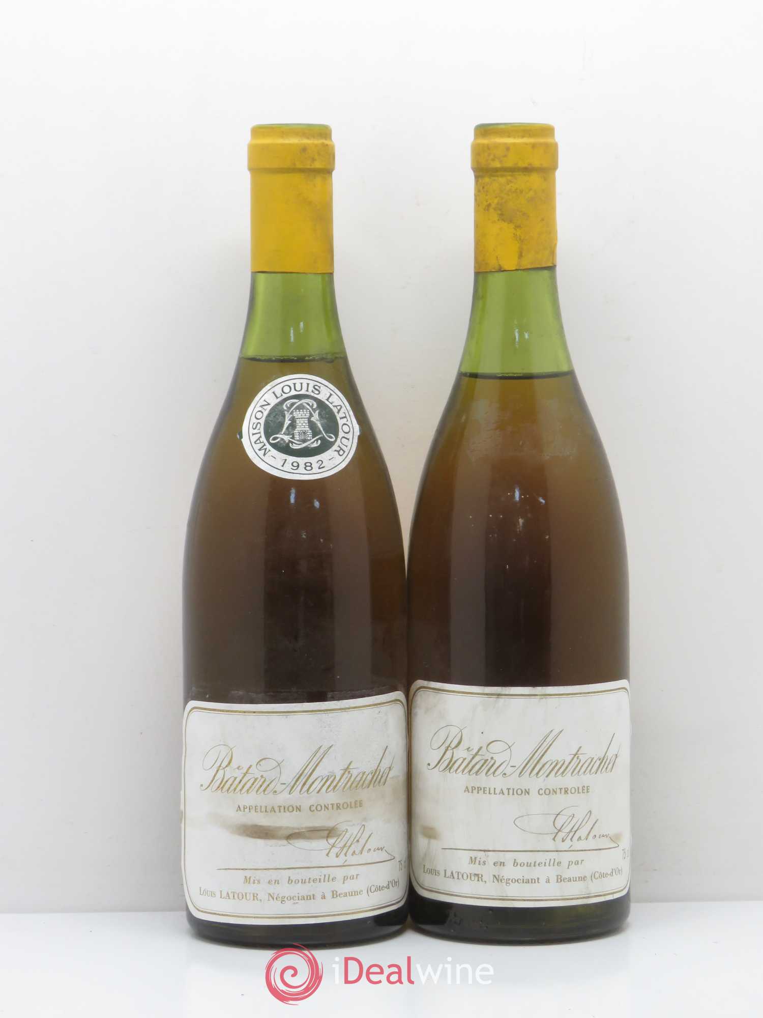 Bâtard-Montrachet Grand Cru Louis Latour 1982 - Lot de 2 bouteilles - 0