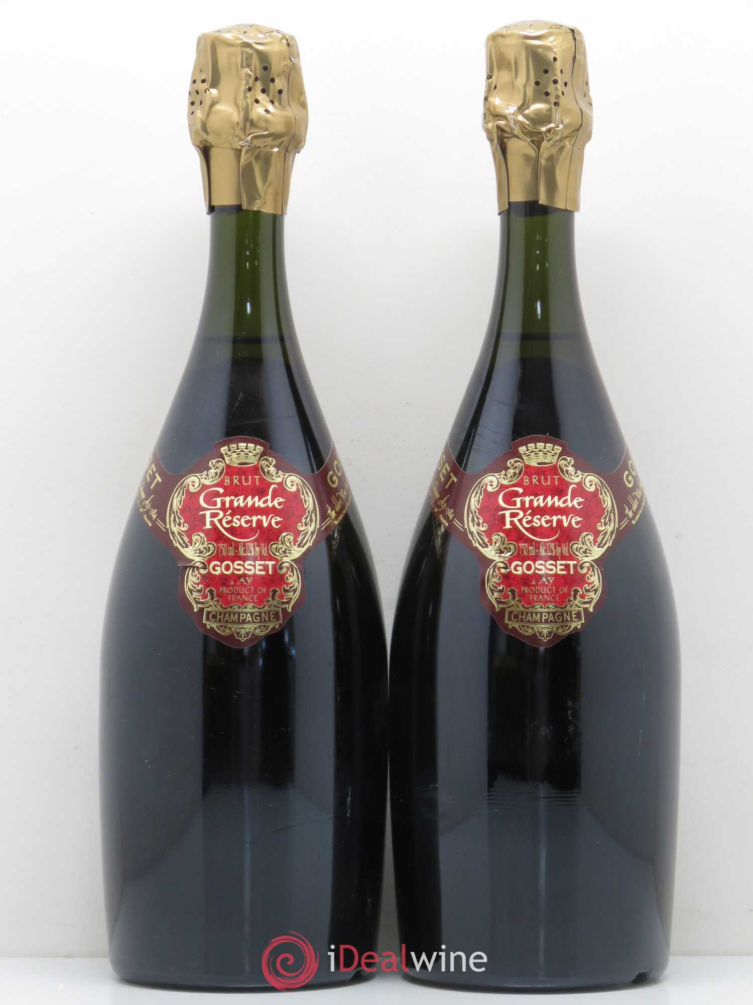 Grande Réserve Gosset - Lot de 2 bouteilles - 0