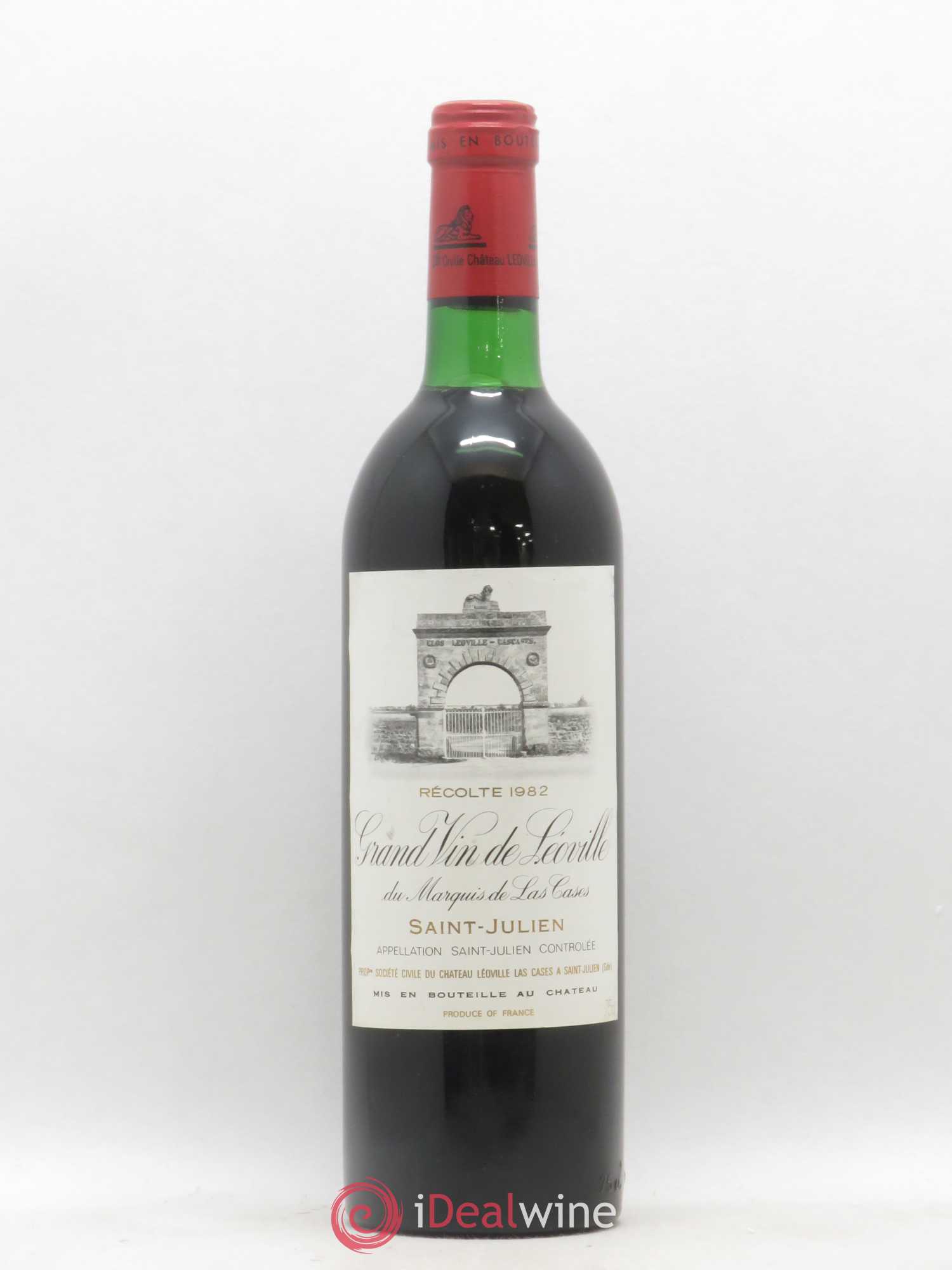 Château Léoville Las Cases 2ème Grand Cru Classé 1982 - Lot de 1 bouteille - 0