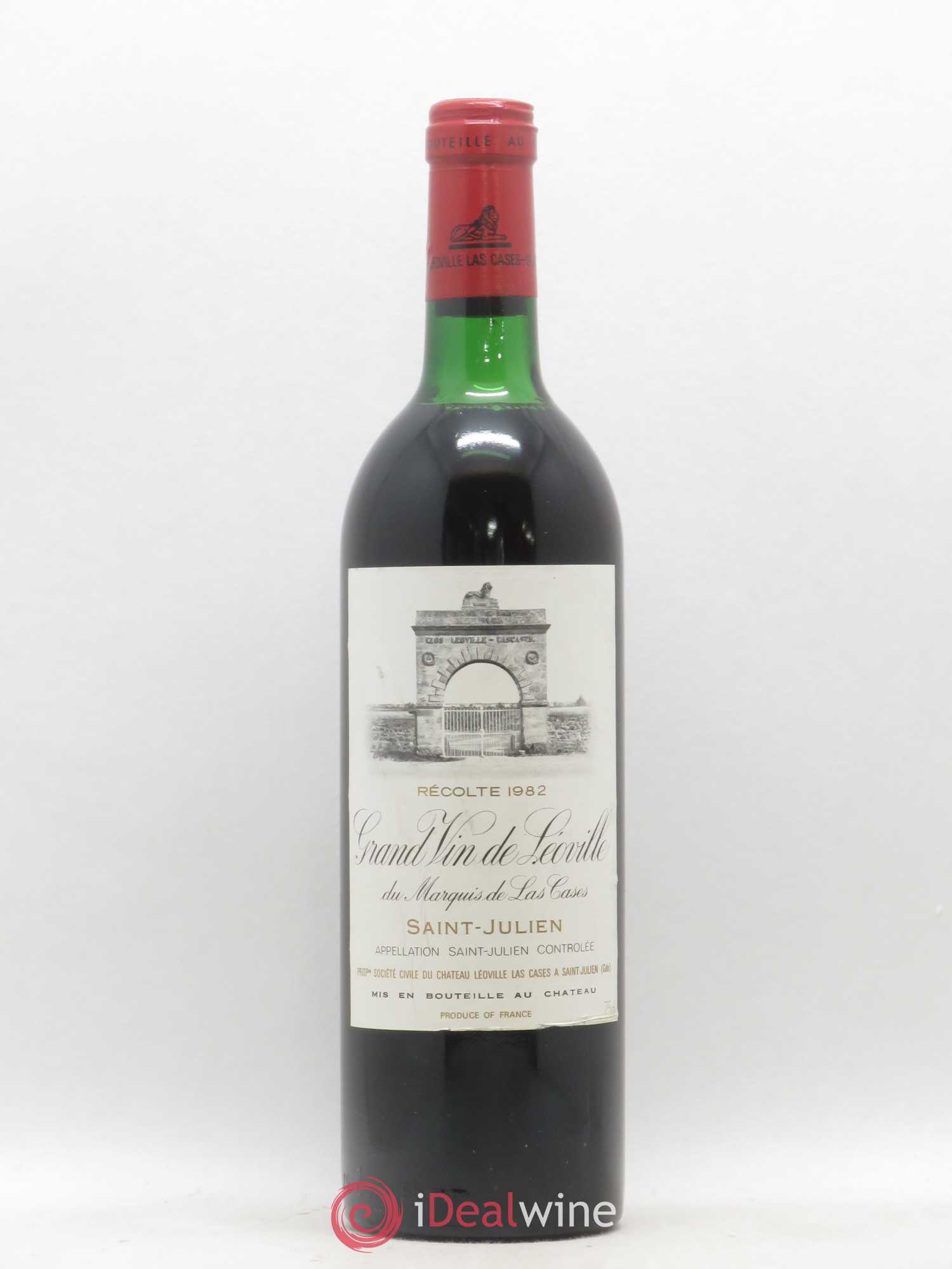 Château Léoville Las Cases 2ème Grand Cru Classé 1982 - Lot de 1 bouteille - 0