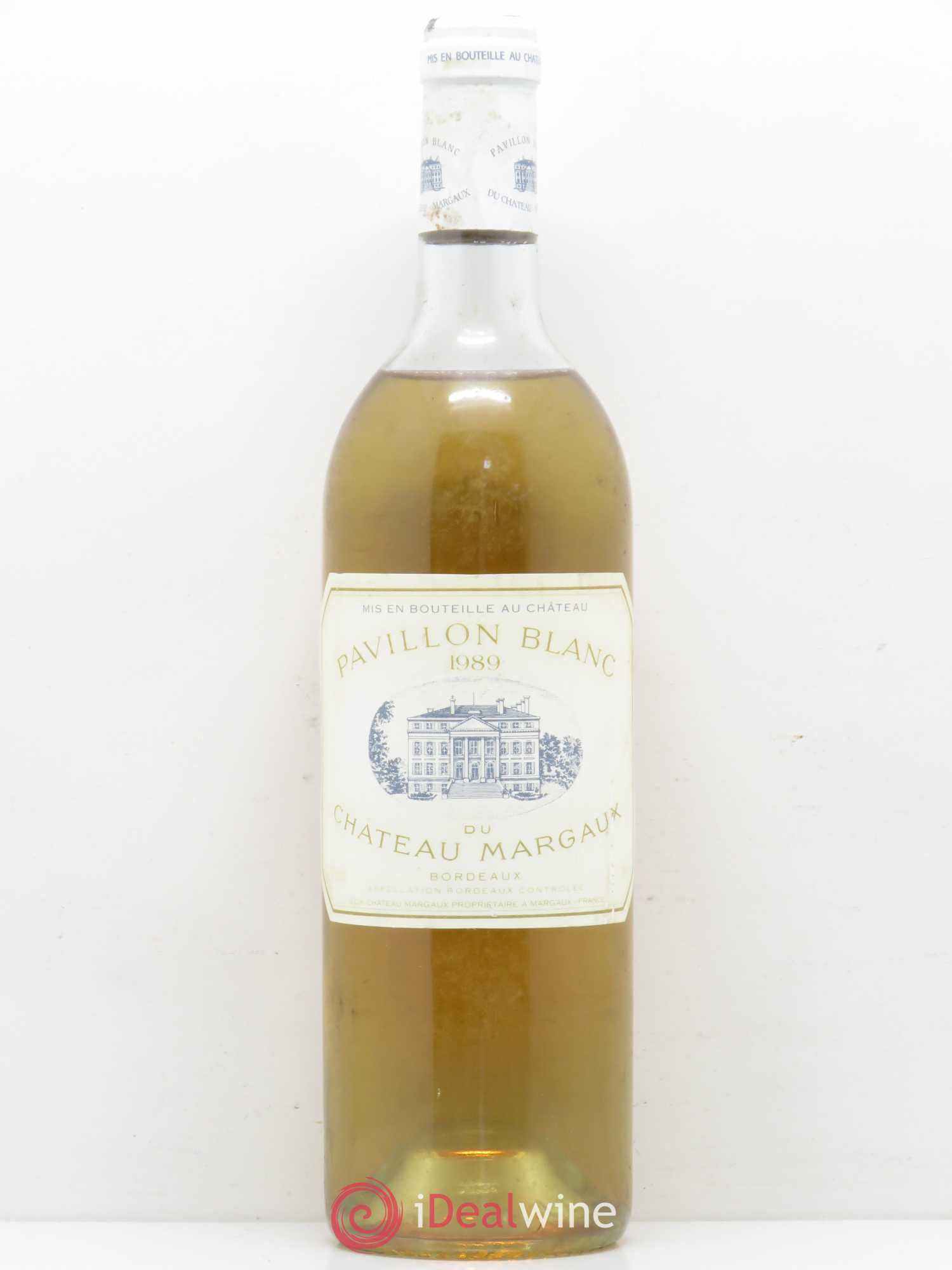Pavillon Blanc du Château Margaux 1989 - Lot de 1 bouteille - 0