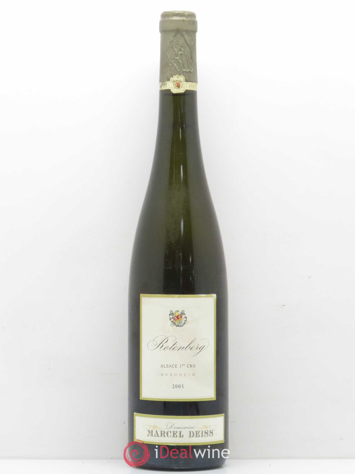 Alsace Rotenberg La Colline rouge Marcel Deiss (Domaine) 2005 - Lot de 1 bouteille - 0