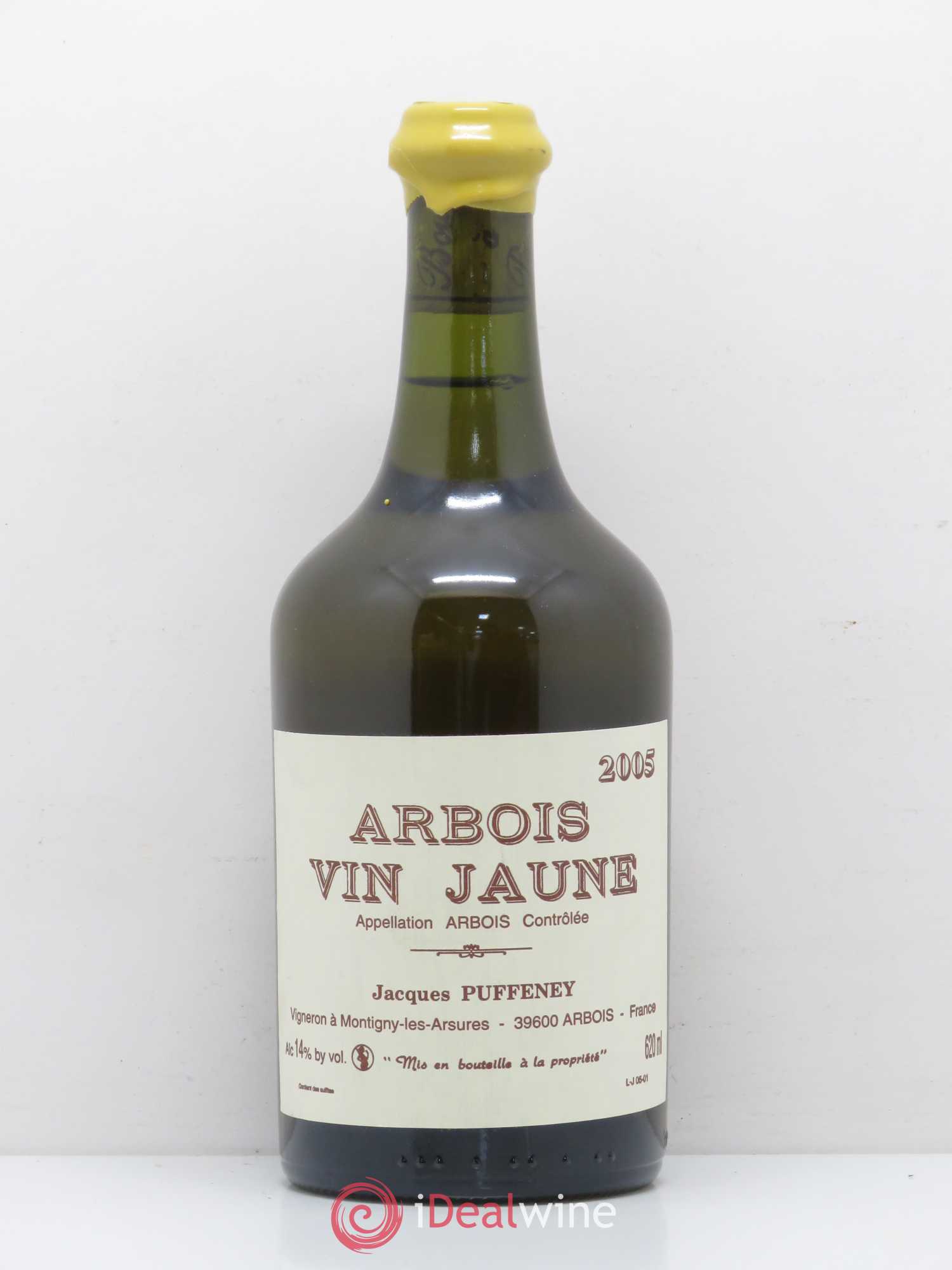 Arbois Vin Jaune Jacques Puffeney 2005 - Lot de 1 bouteille - 0