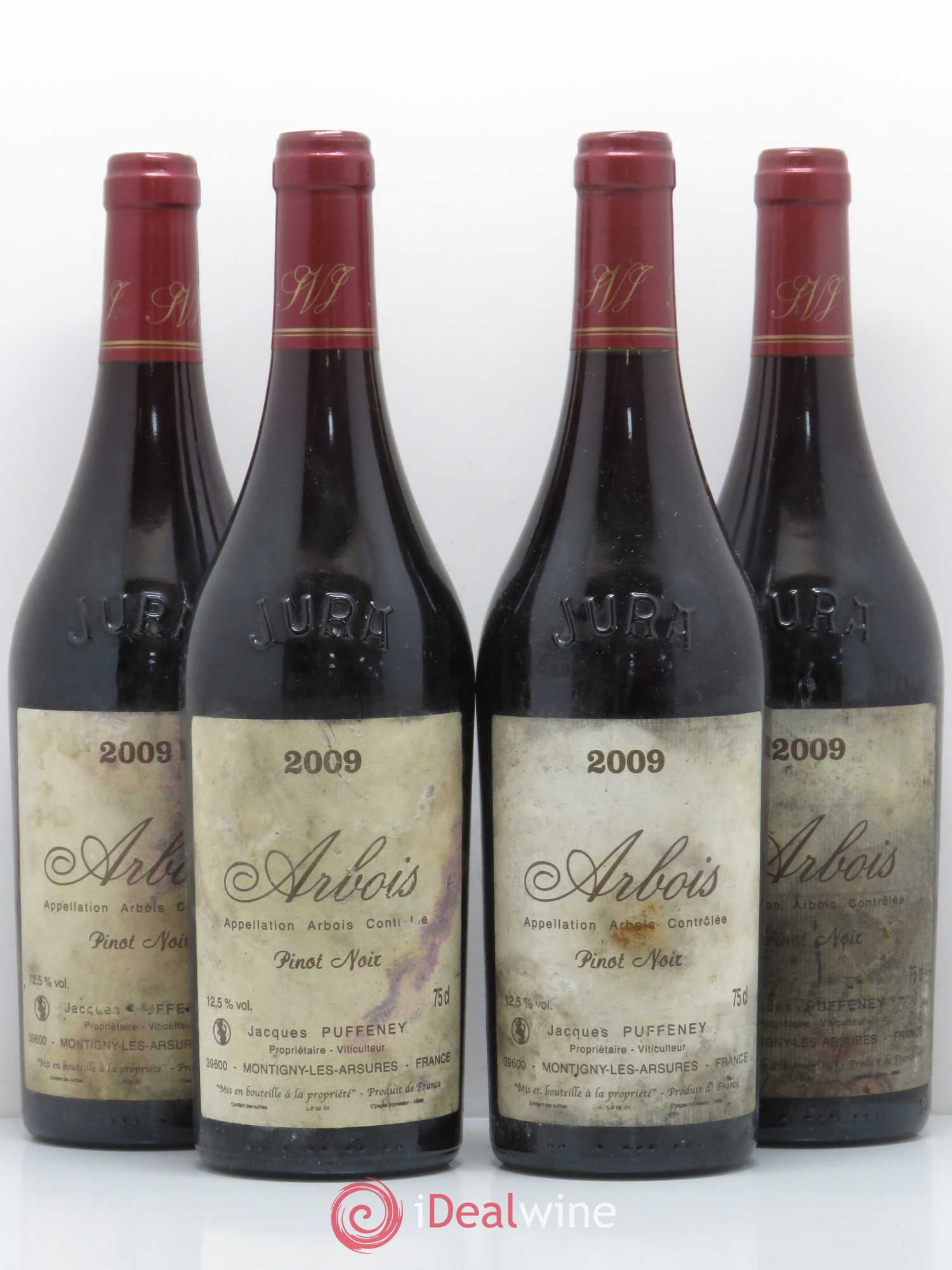 Arbois Pinot Noir Jacques Puffeney 2009 - Posten von 4 Flaschen - 0