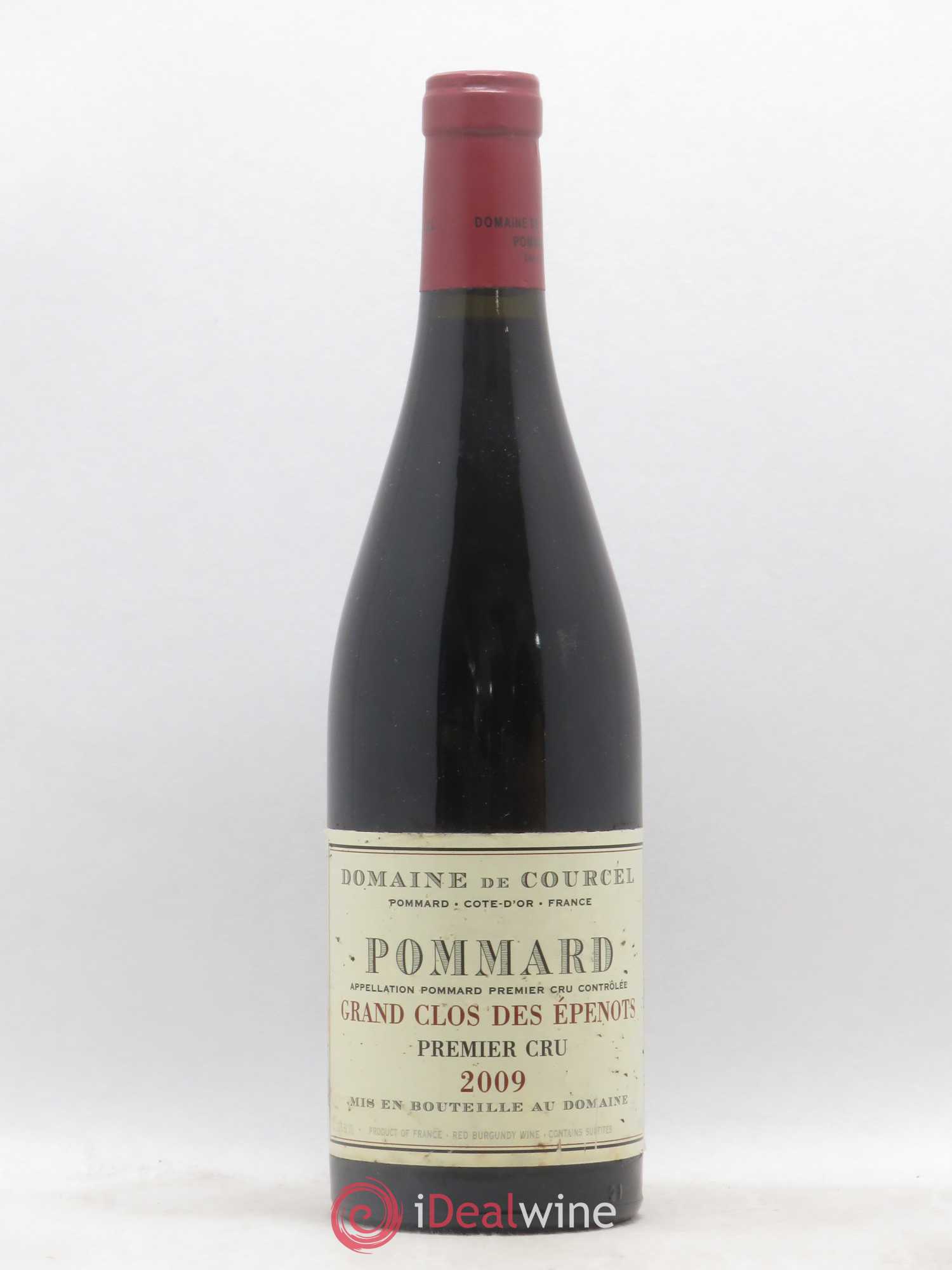 Pommard 1er Cru Grand Clos des Epenots de Courcel (Domaine) 2009 - Lot de 1 bouteille - 0
