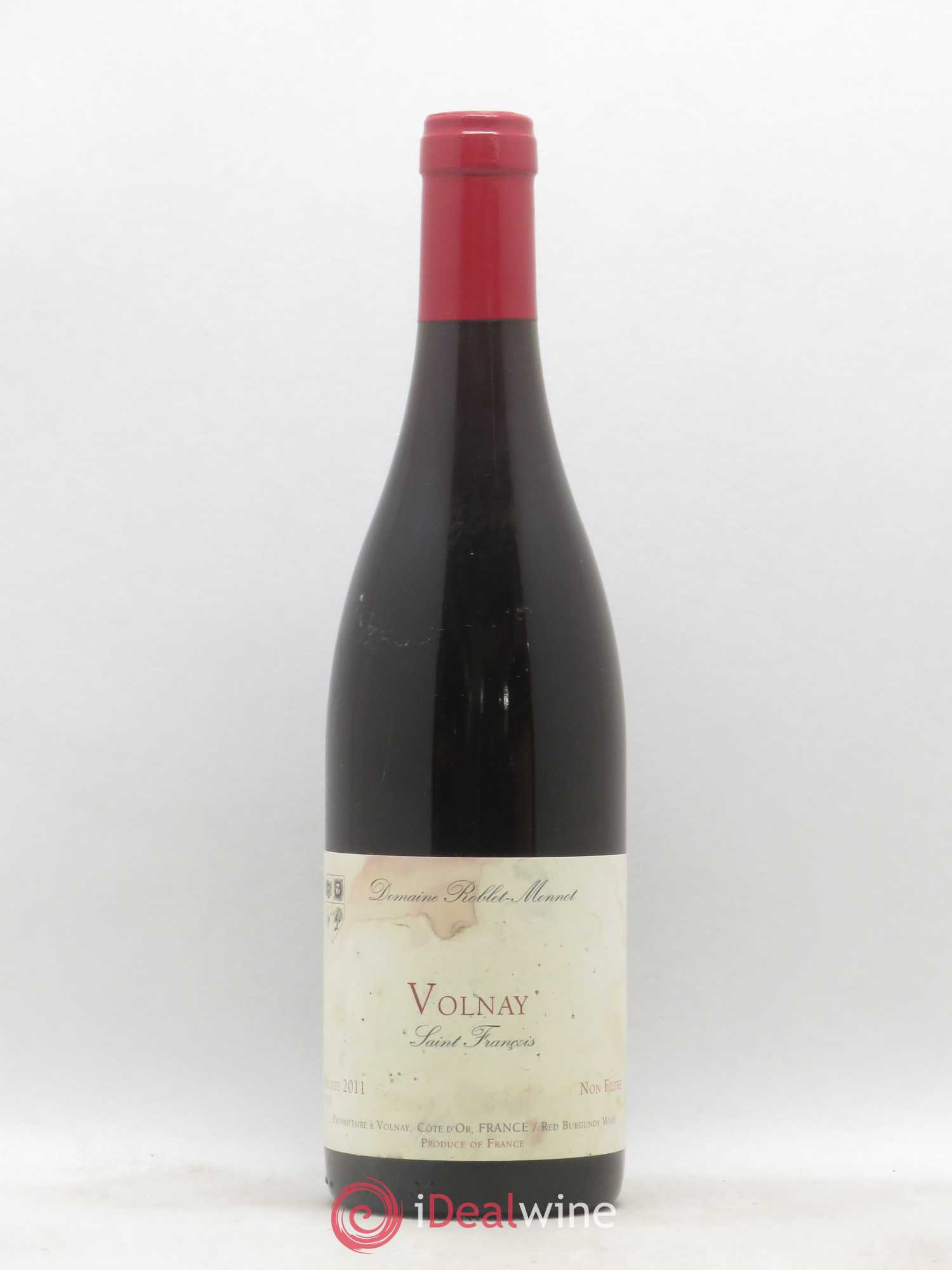Volnay Saint Francois Roblet Monnot 2011 - Posten von 1 Flasche - 0