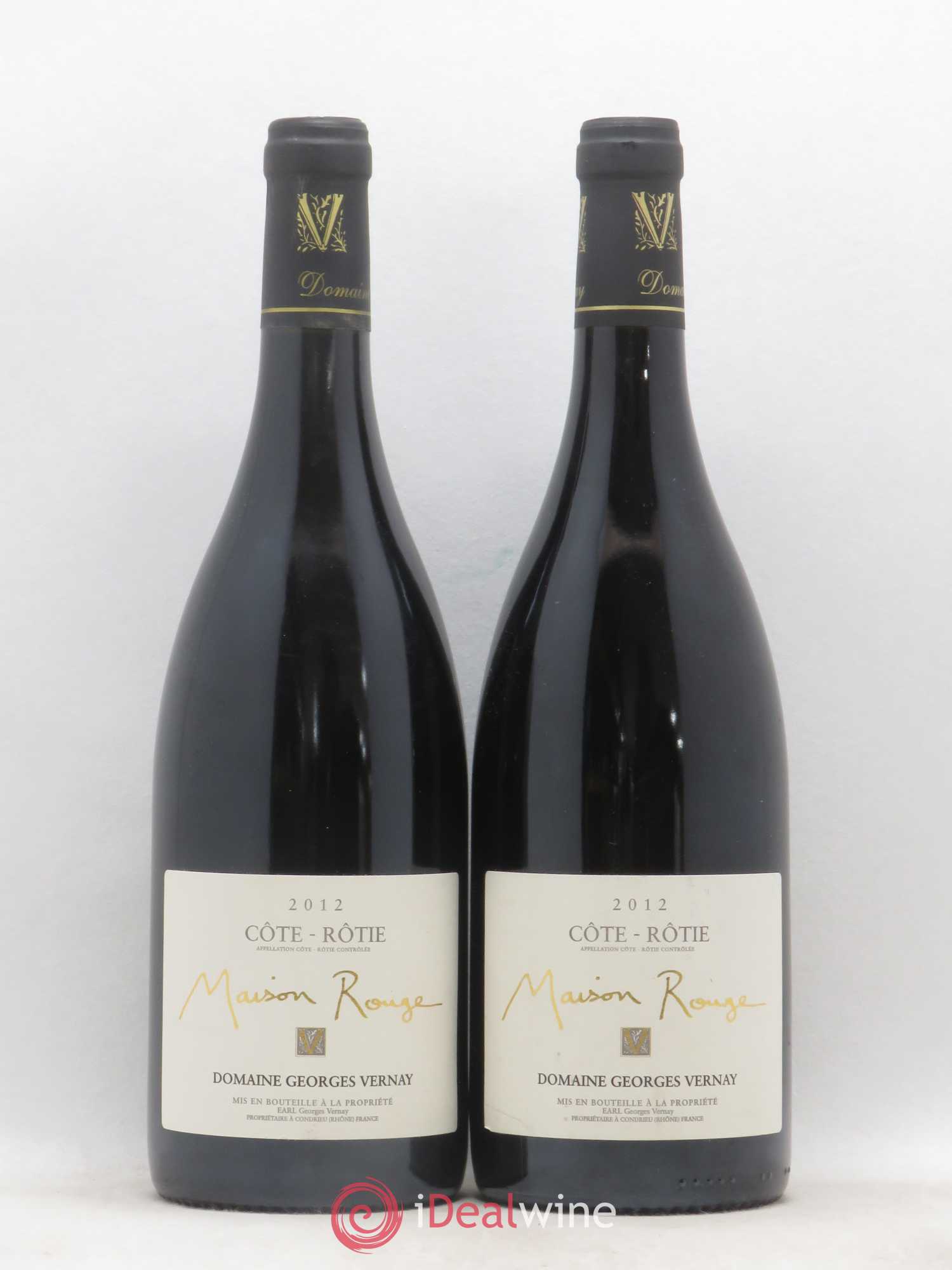 Côte-Rôtie Maison Rouge Georges Vernay 2012 - Lot de 2 bouteilles - 0