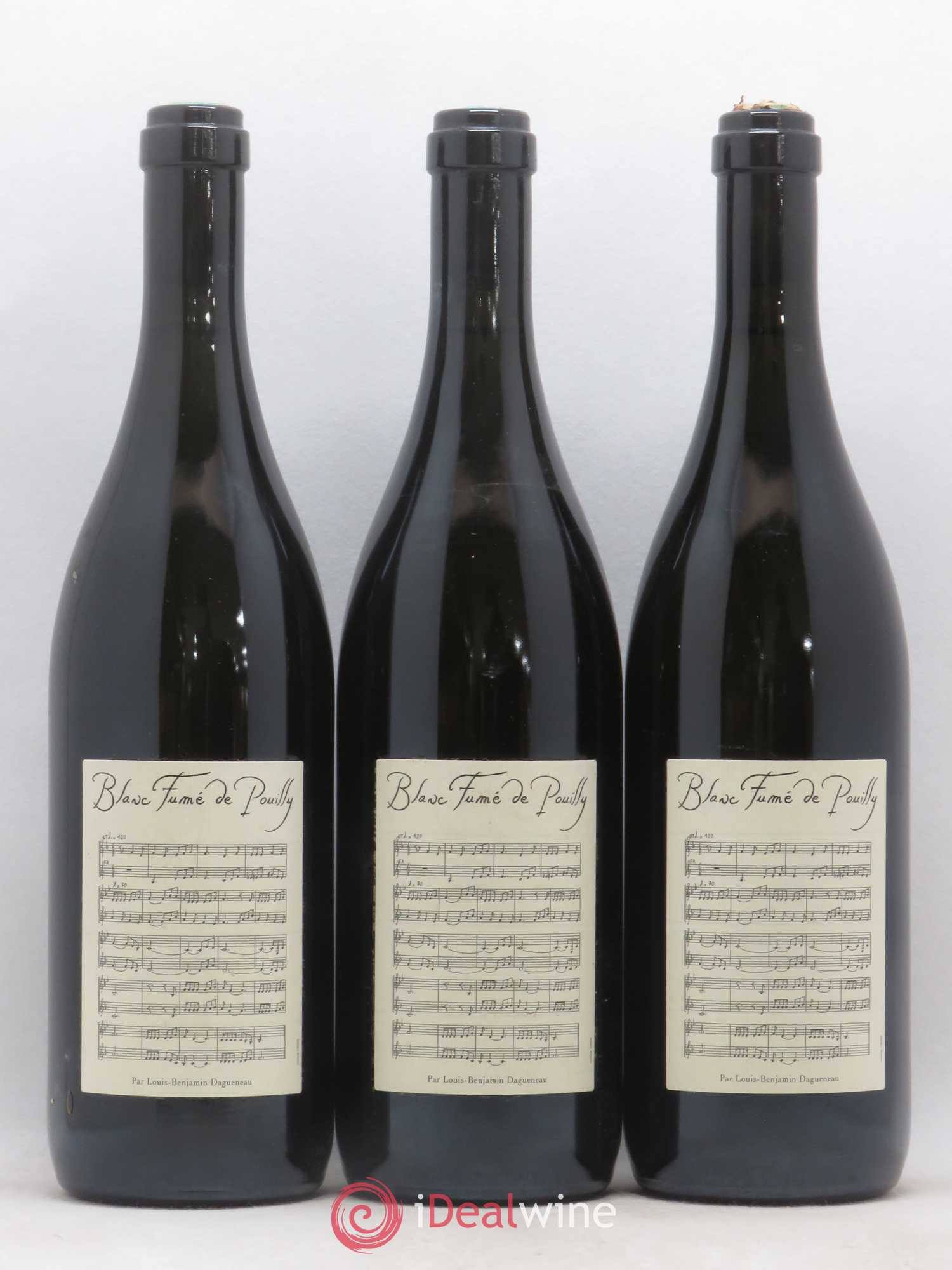 Pouilly-Fumé Blanc Fumé de Pouilly Dagueneau (Domaine Didier - Louis-Benjamin) 2012 - Lot de 3 bouteilles - 0