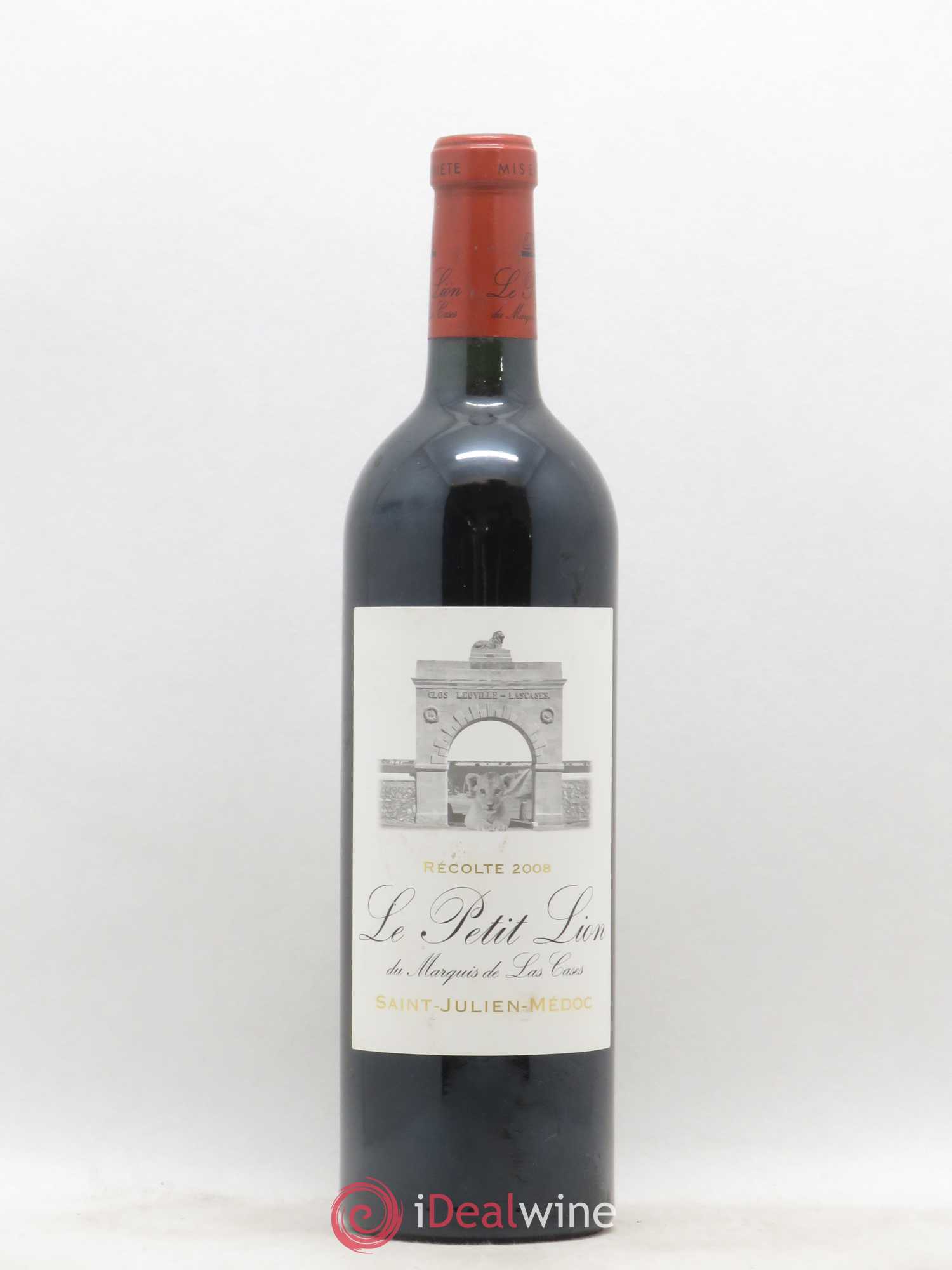 Le Petit Lion du Marquis de Las Cases Second Vin 2008 - Lotto di 1 bottiglia - 0
