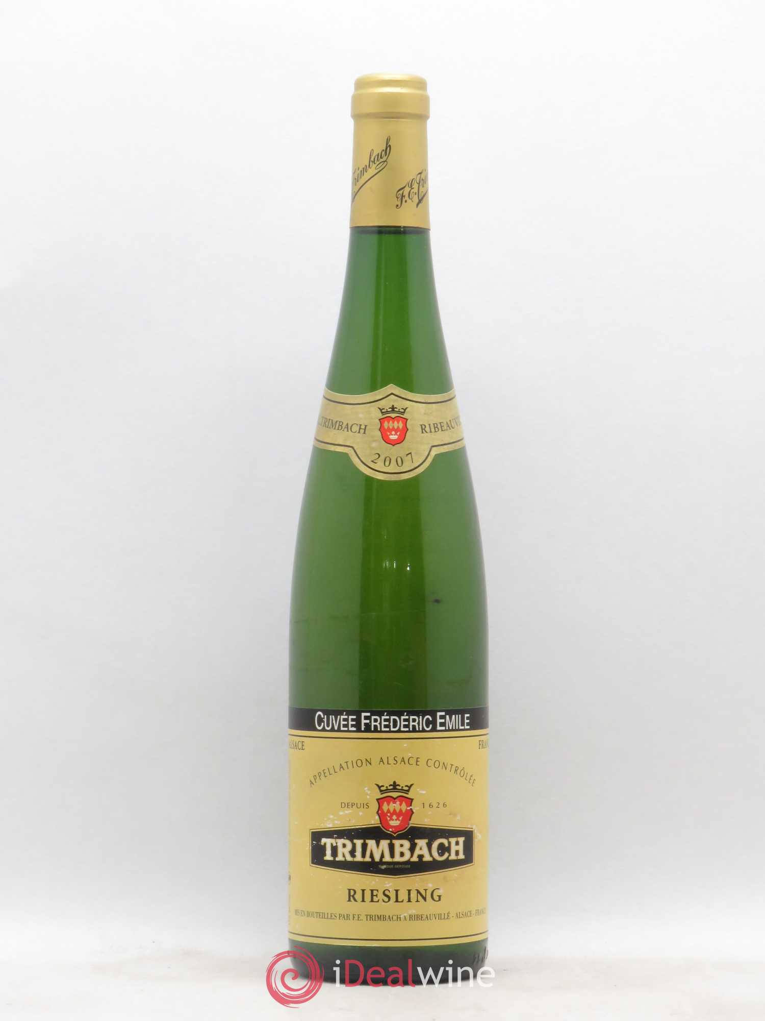 Alsace Riesling Cuvée Frédéric Emile Trimbach (Domaine) 2007 - Lot de 1 bouteille - 0