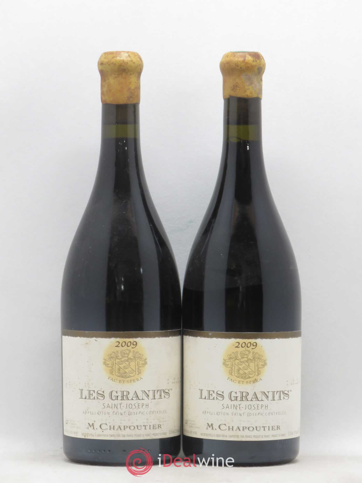 Saint-Joseph Les Granits Chapoutier 2009 - Lot de 2 bouteilles - 0