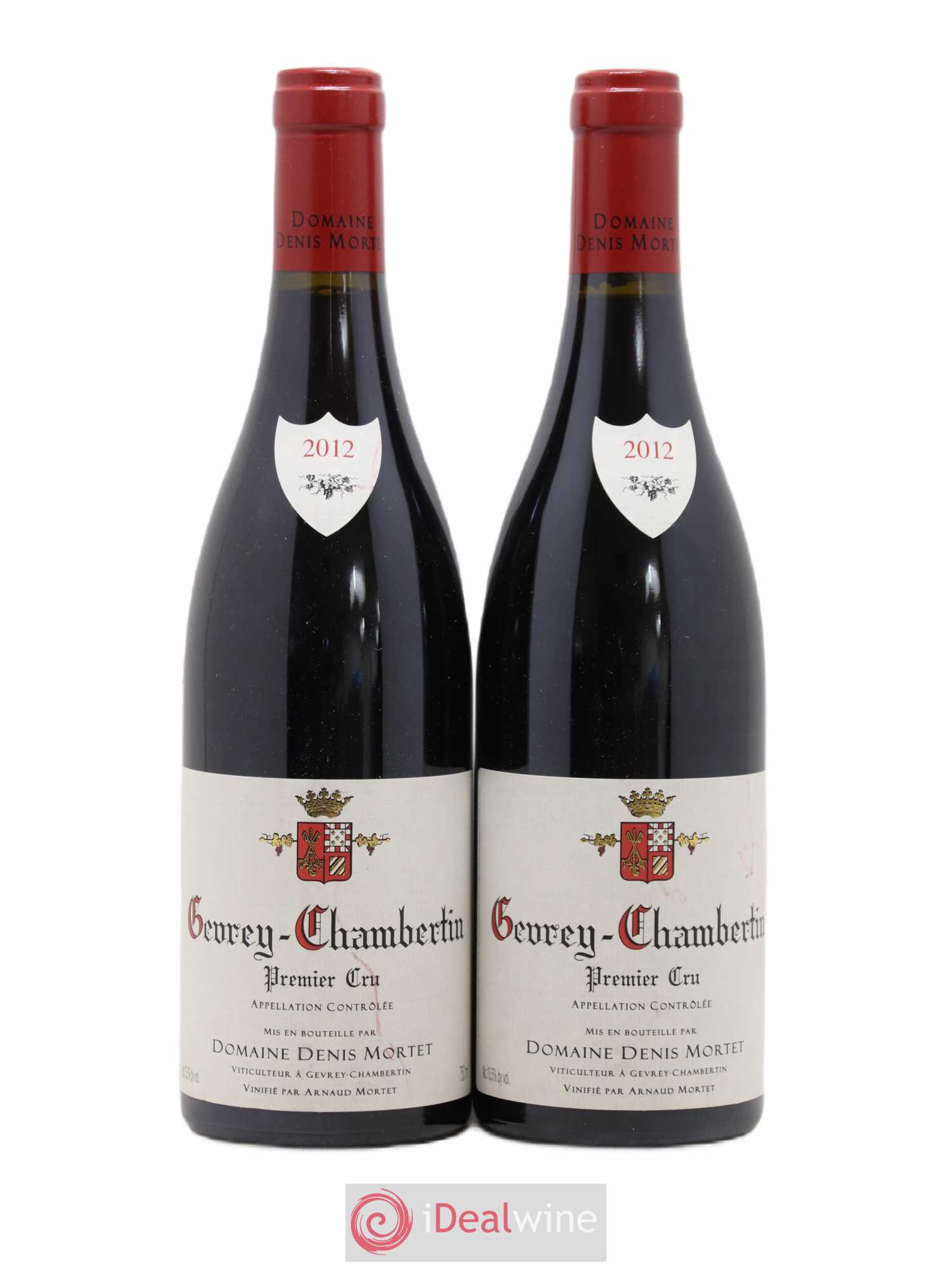 Gevrey-Chambertin 1er Cru Denis Mortet (Domaine) 2012 - Lot de 2 bouteilles - 0