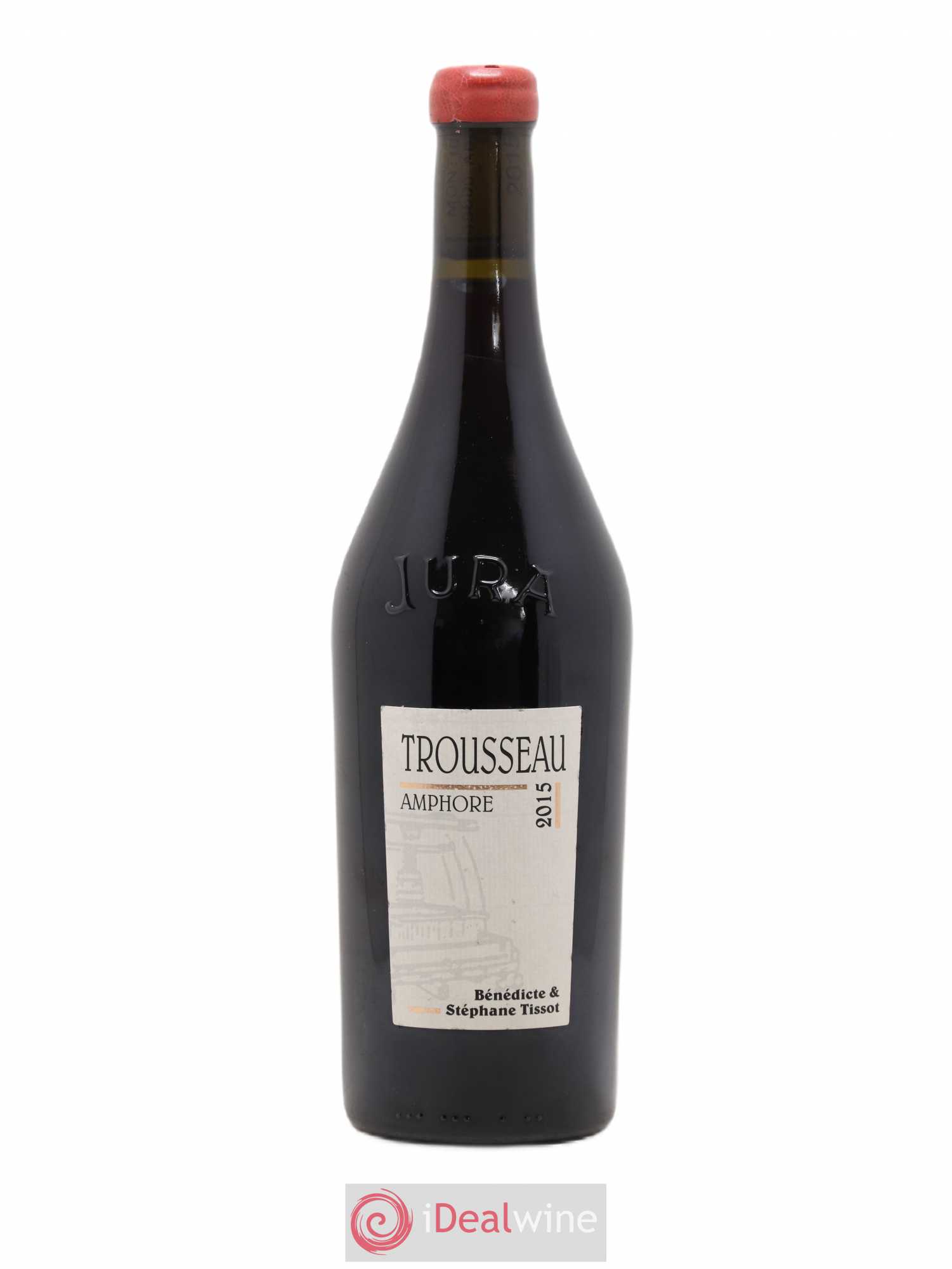 Arbois Trousseau Amphore Bénédicte et Stéphane Tissot 2015 - Lot de 1 bouteille - 0