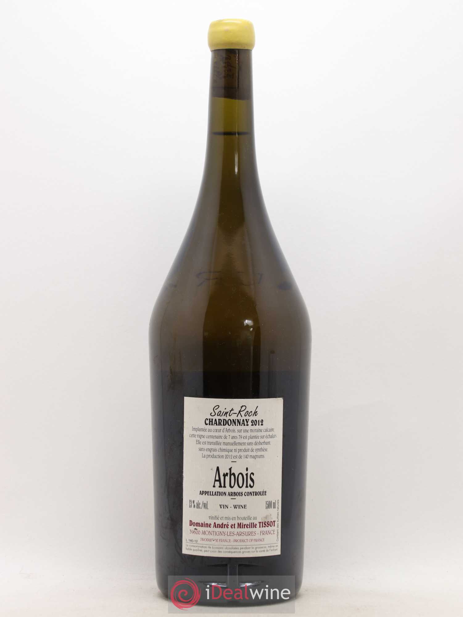 Arbois Chardonnay St Roch Stéphane Tissot 2012 - Posten von 1 Magnum - 1