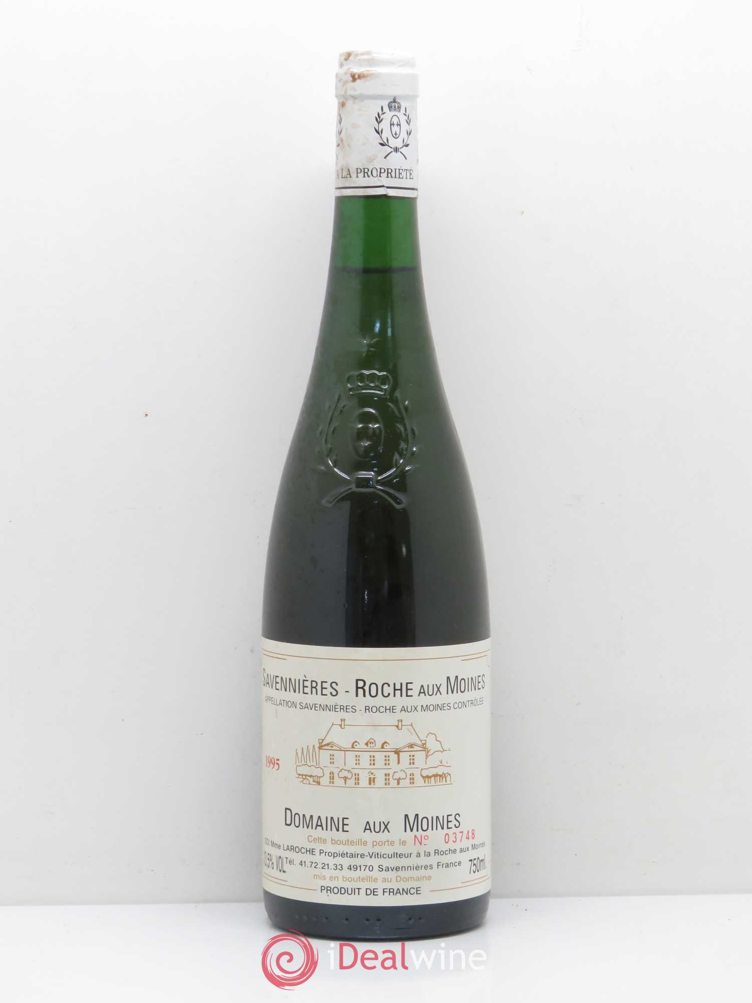 Savennières Roche aux Moines Domaine aux Moines 1995 - Posten von 1 Flasche - 0